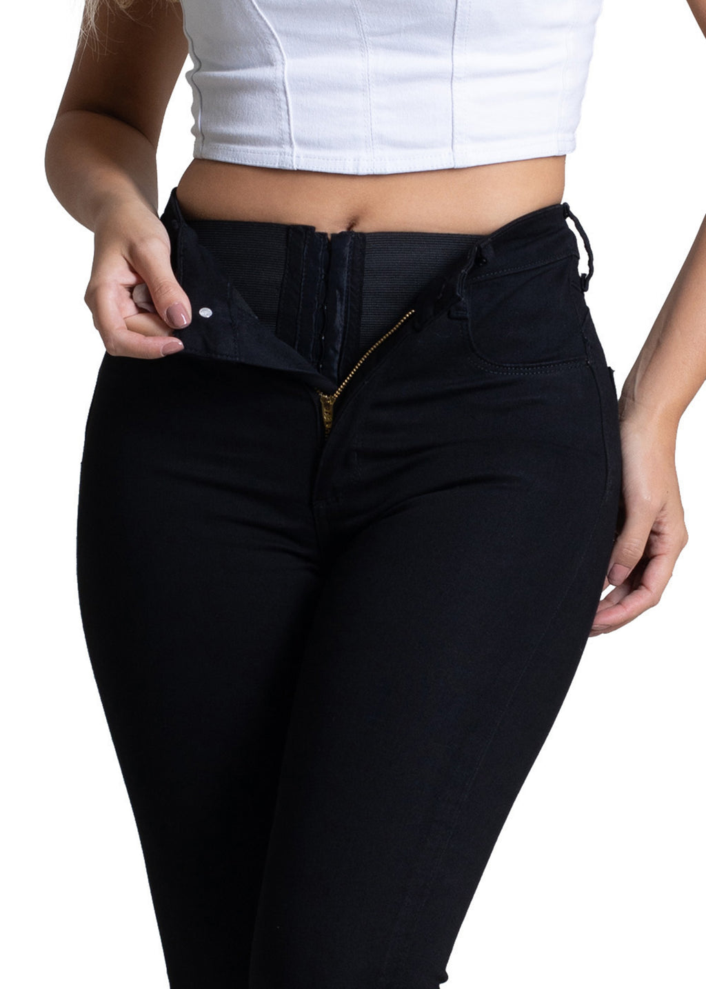 Sawary Super Lipo Canvas Pants - 264741 BLACK