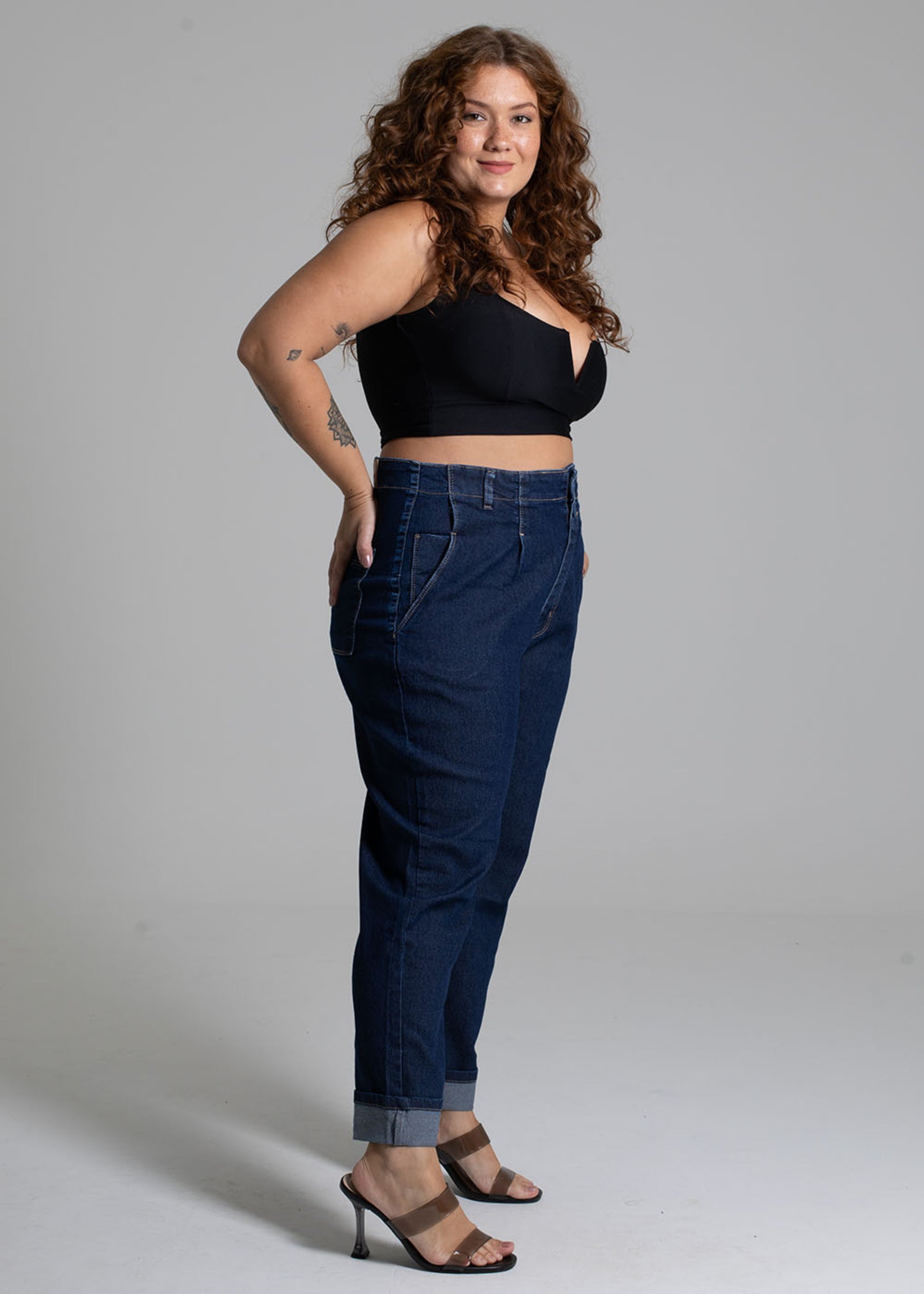 Sawary Plus Size Jeans Pants - 272556