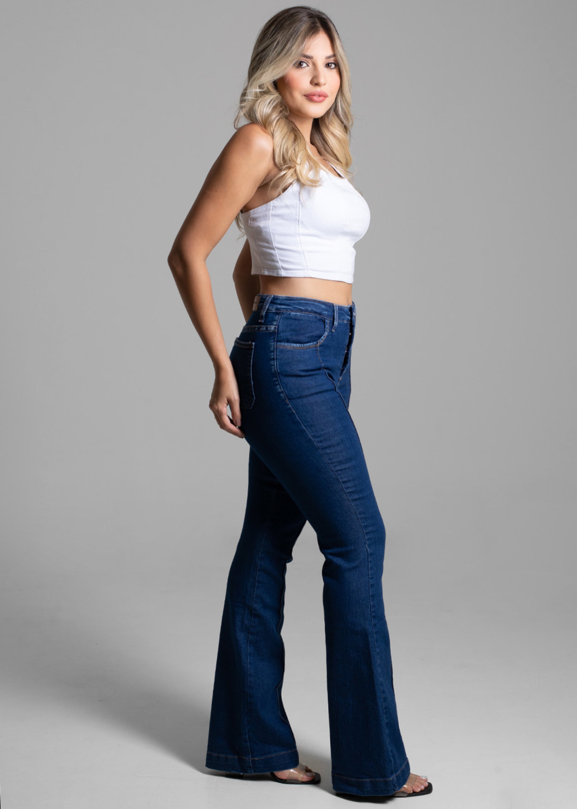 Sawary Flare Jeans Pants - 274304