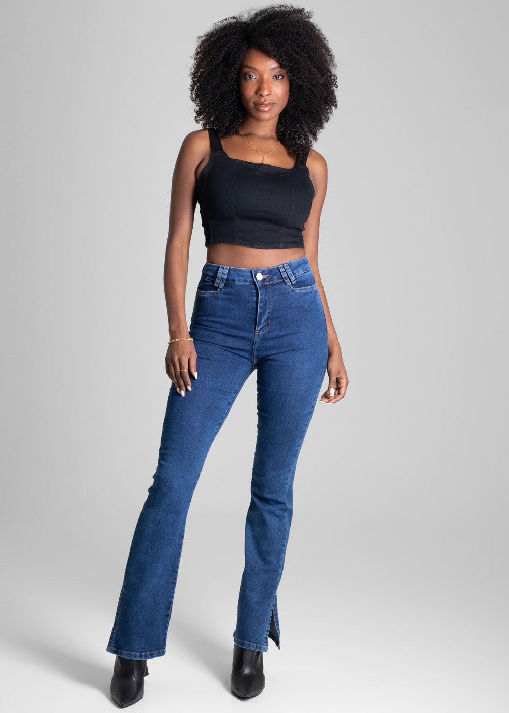 Sawary Boot cut Jeans Pants - 274982