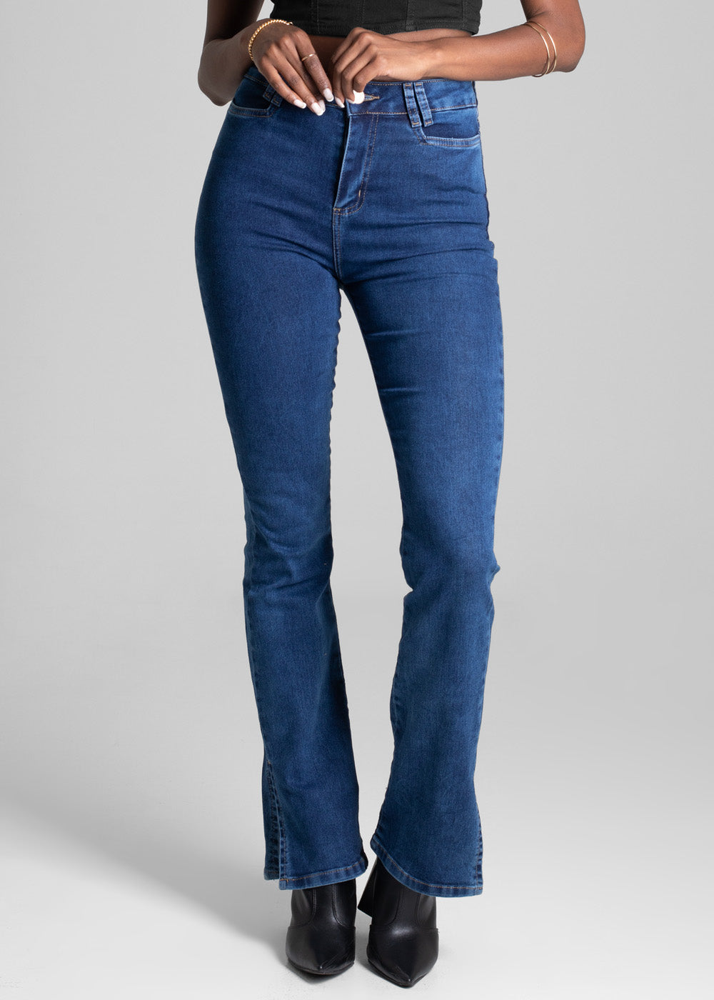 Sawary Boot cut Jeans Pants - 274982