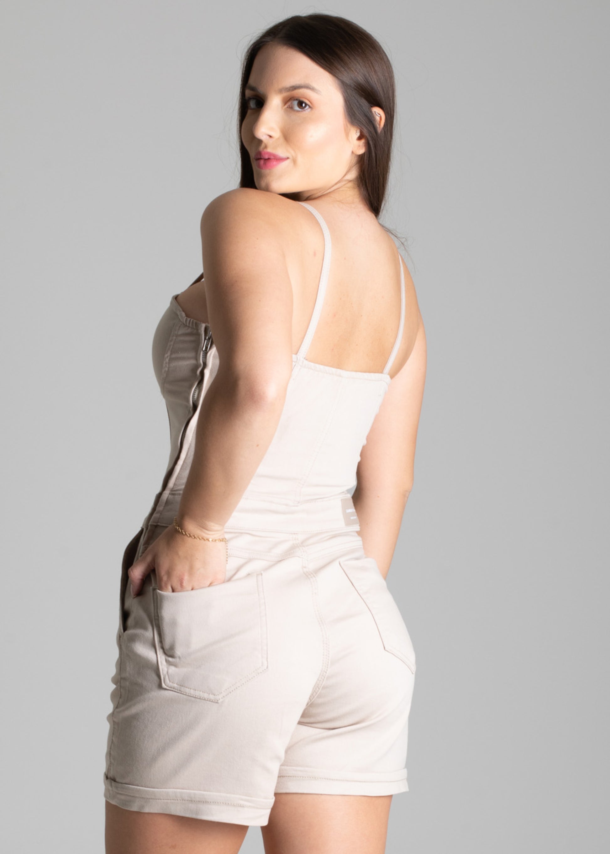 Sawary Canvas Overalls - 275808