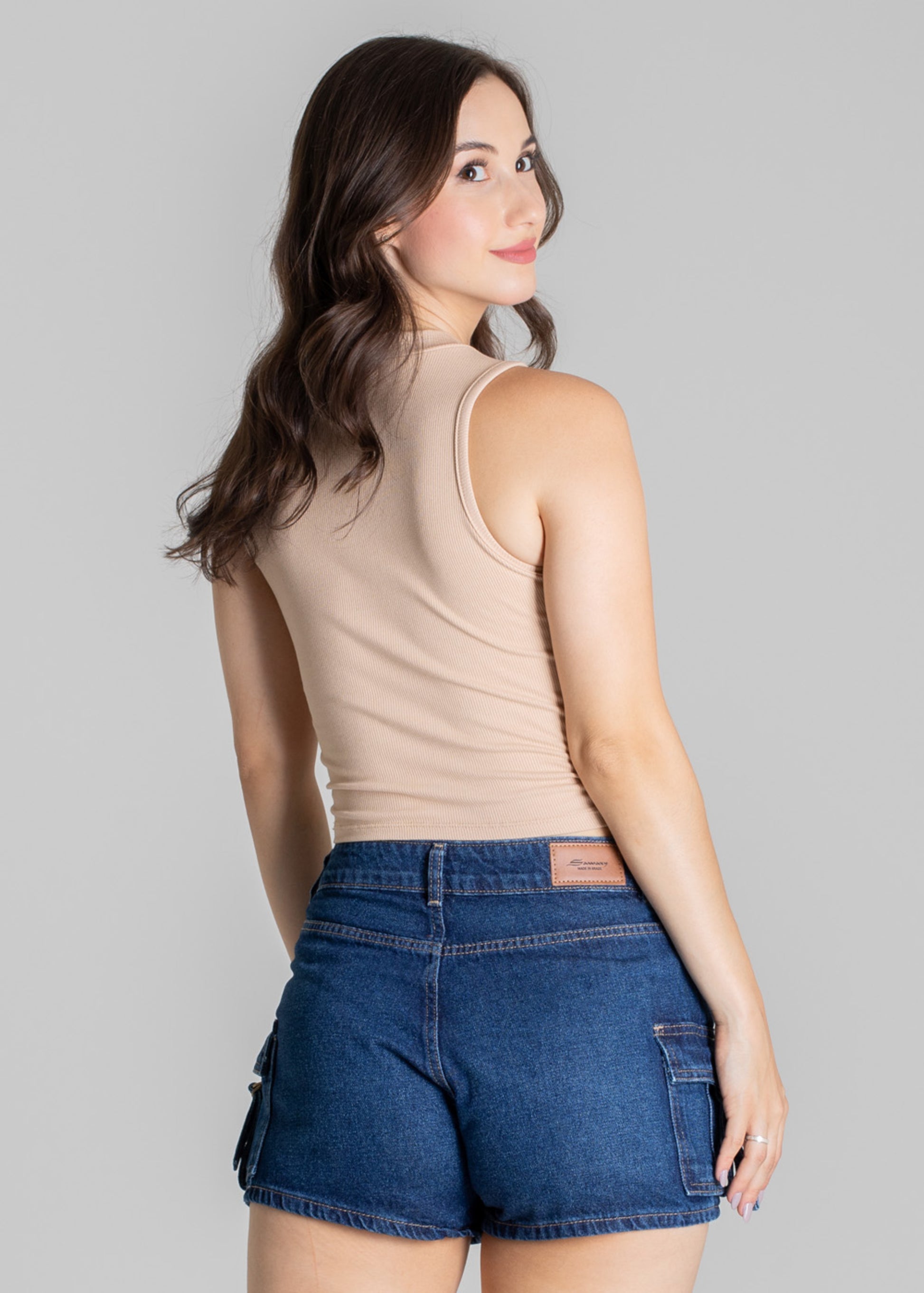 Sawary Jeans Shorts - 275863