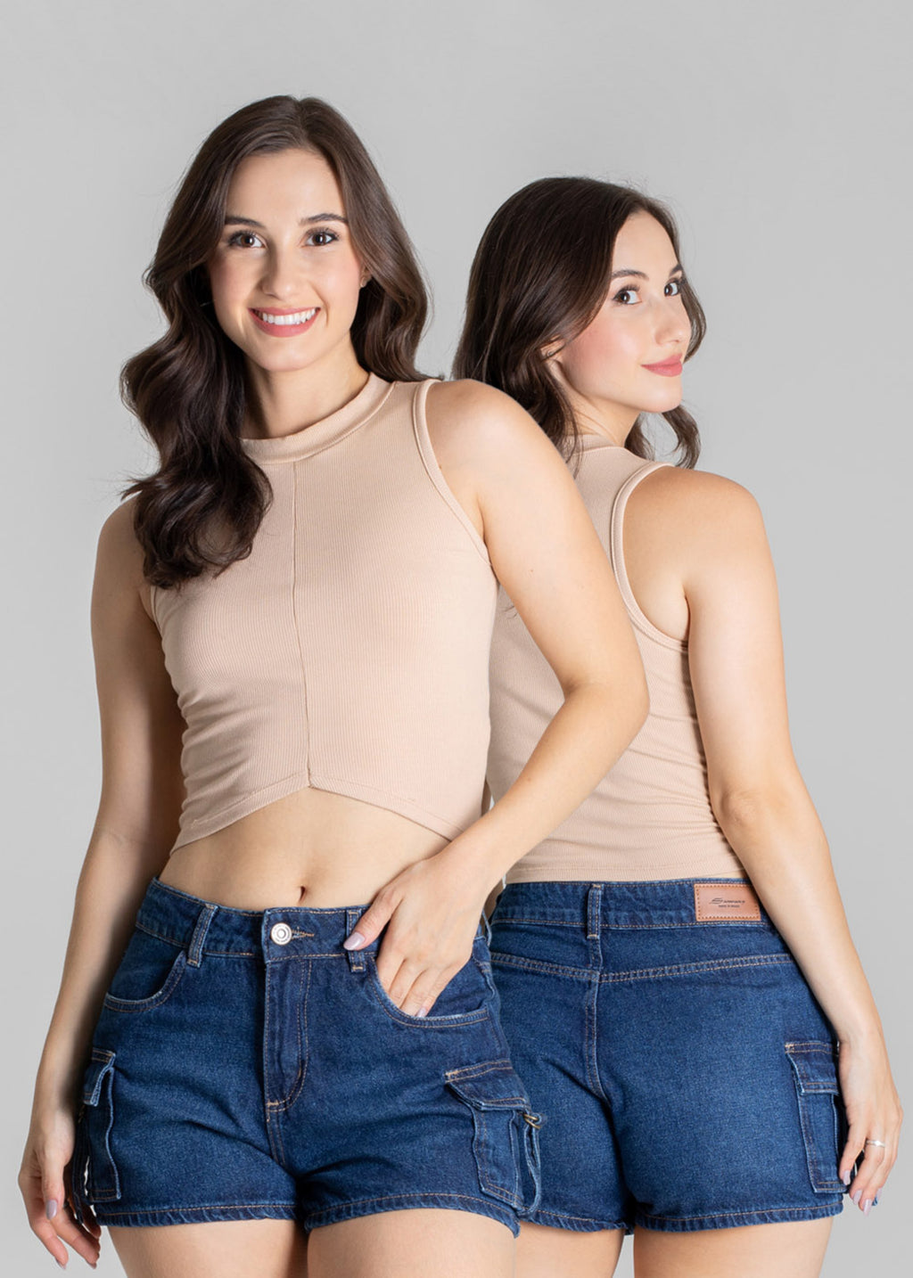 Sawary Jeans Shorts - 275863