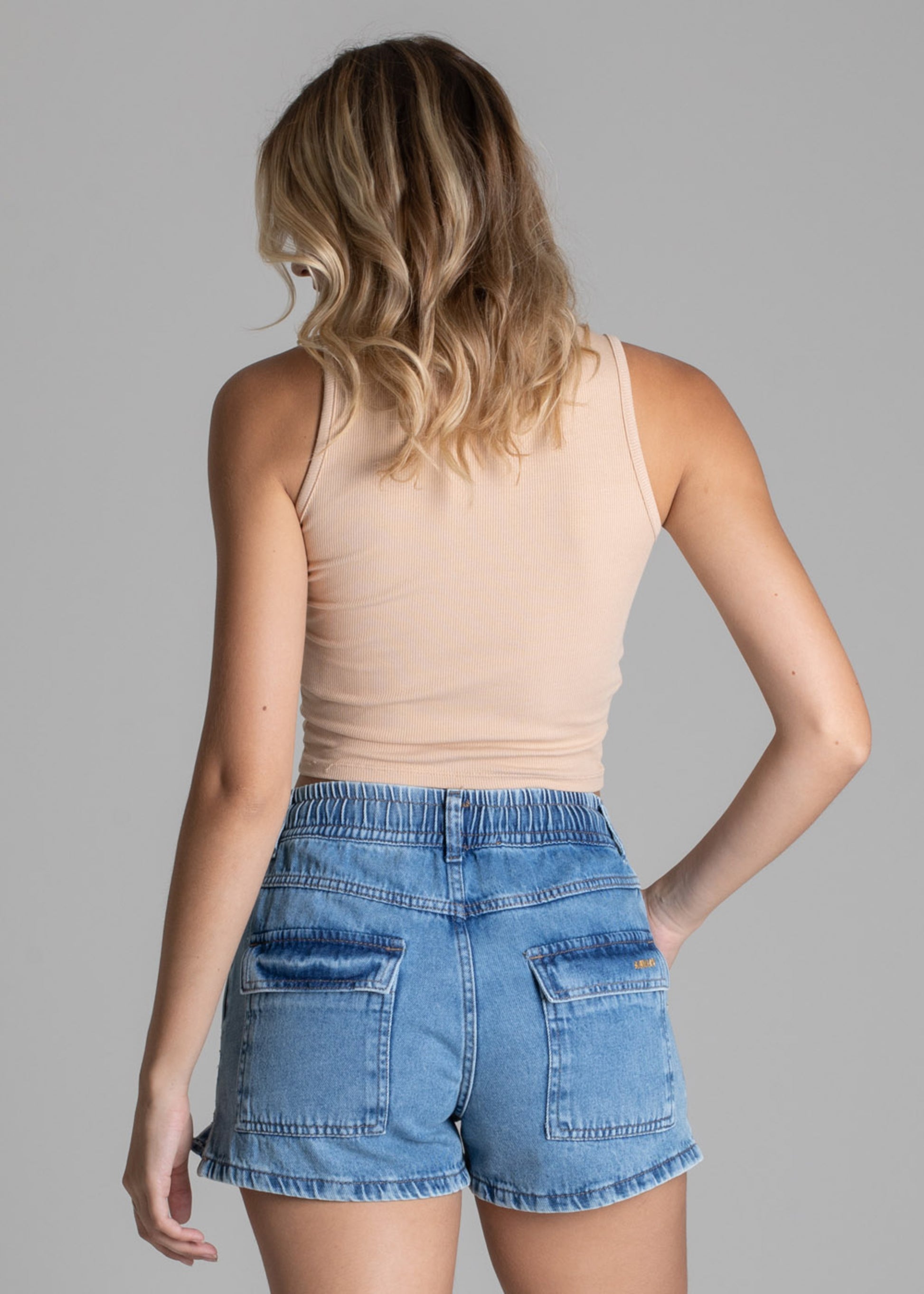 Sawary Jeans Shorts - 275938