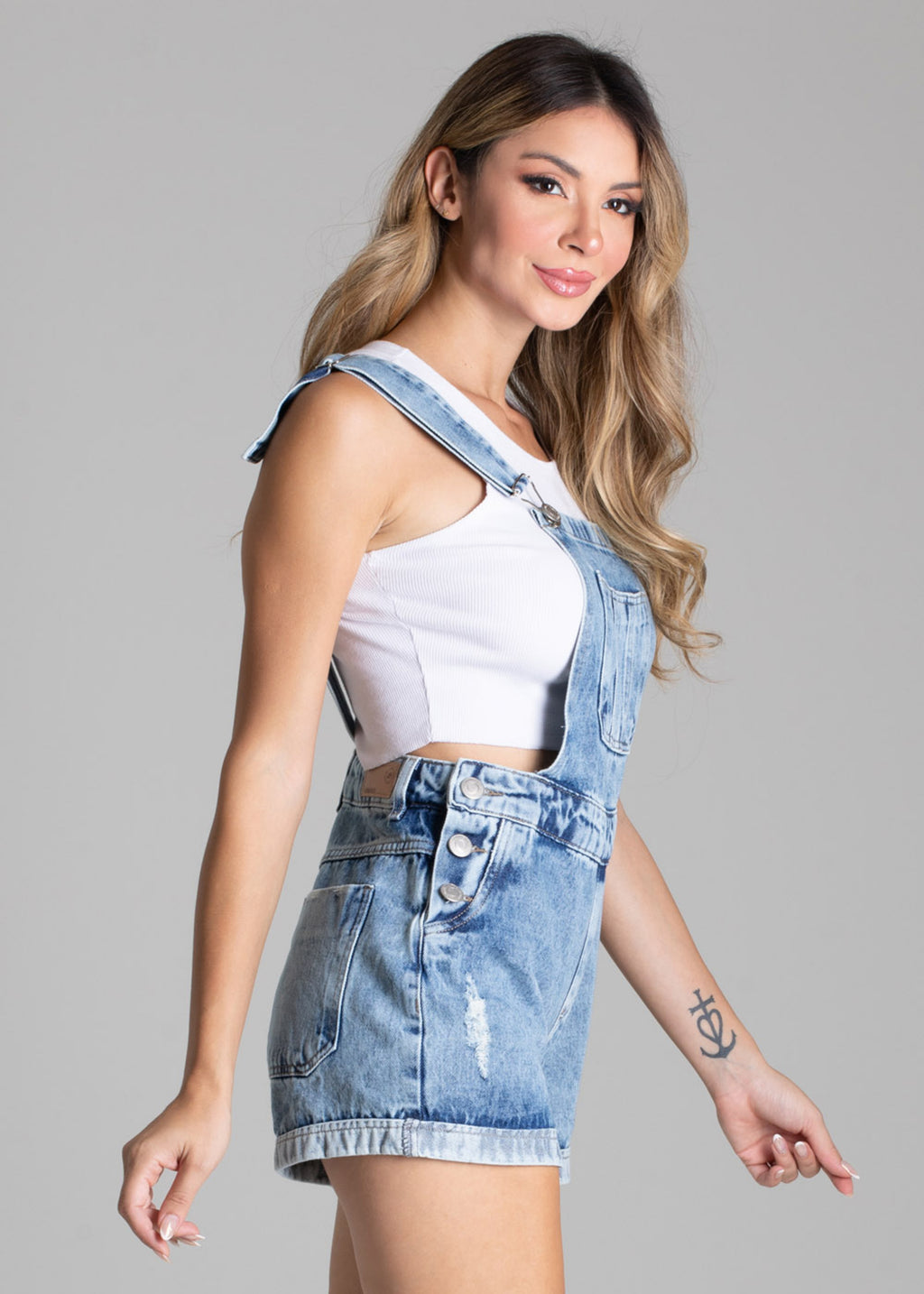 Sawary Jeans Overalls - 276009