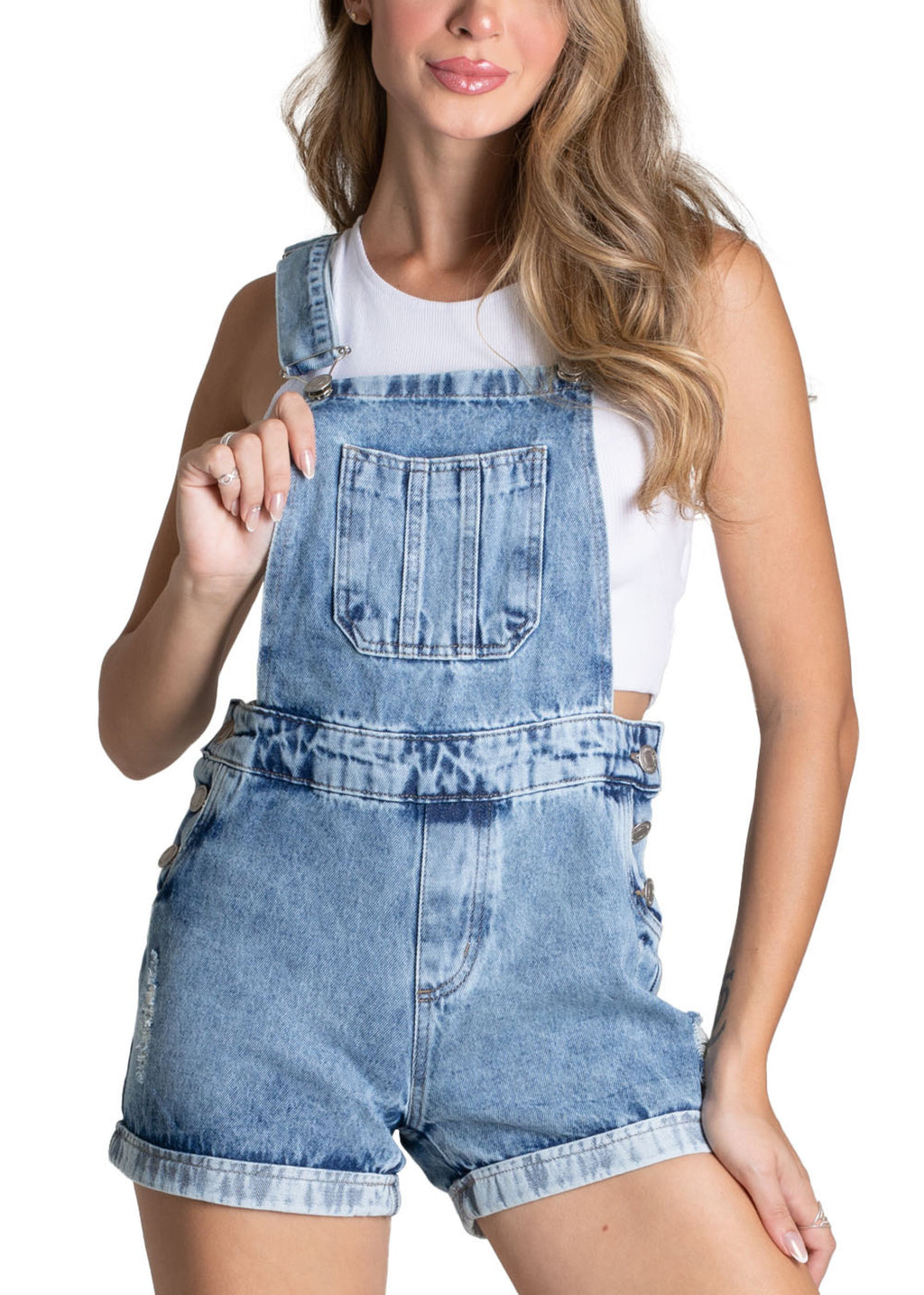 Sawary Jeans Overalls - 276009