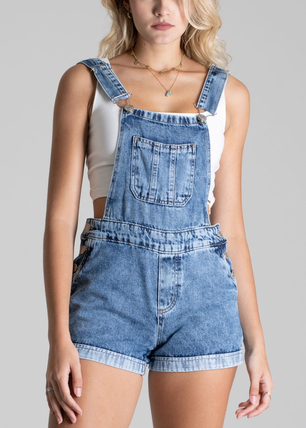 Sawary Jeans Overalls - 276271