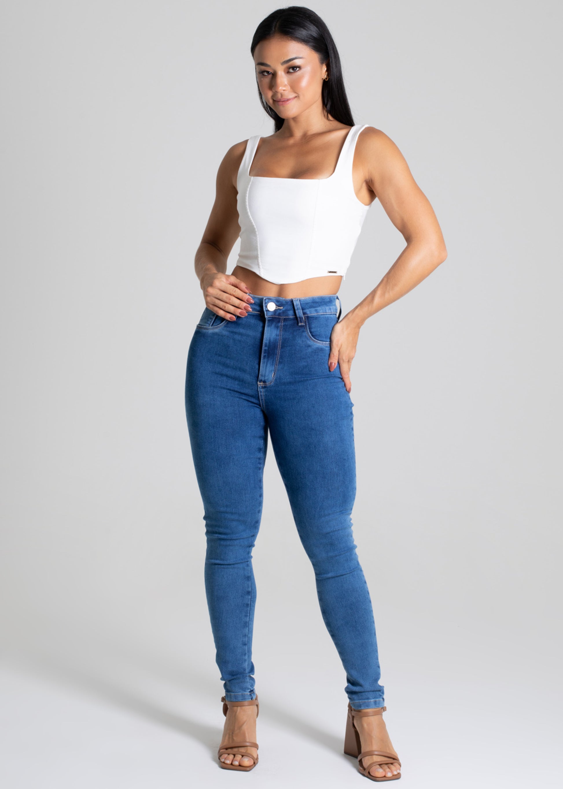 Sawary Push Up Jeans Pants - 276416