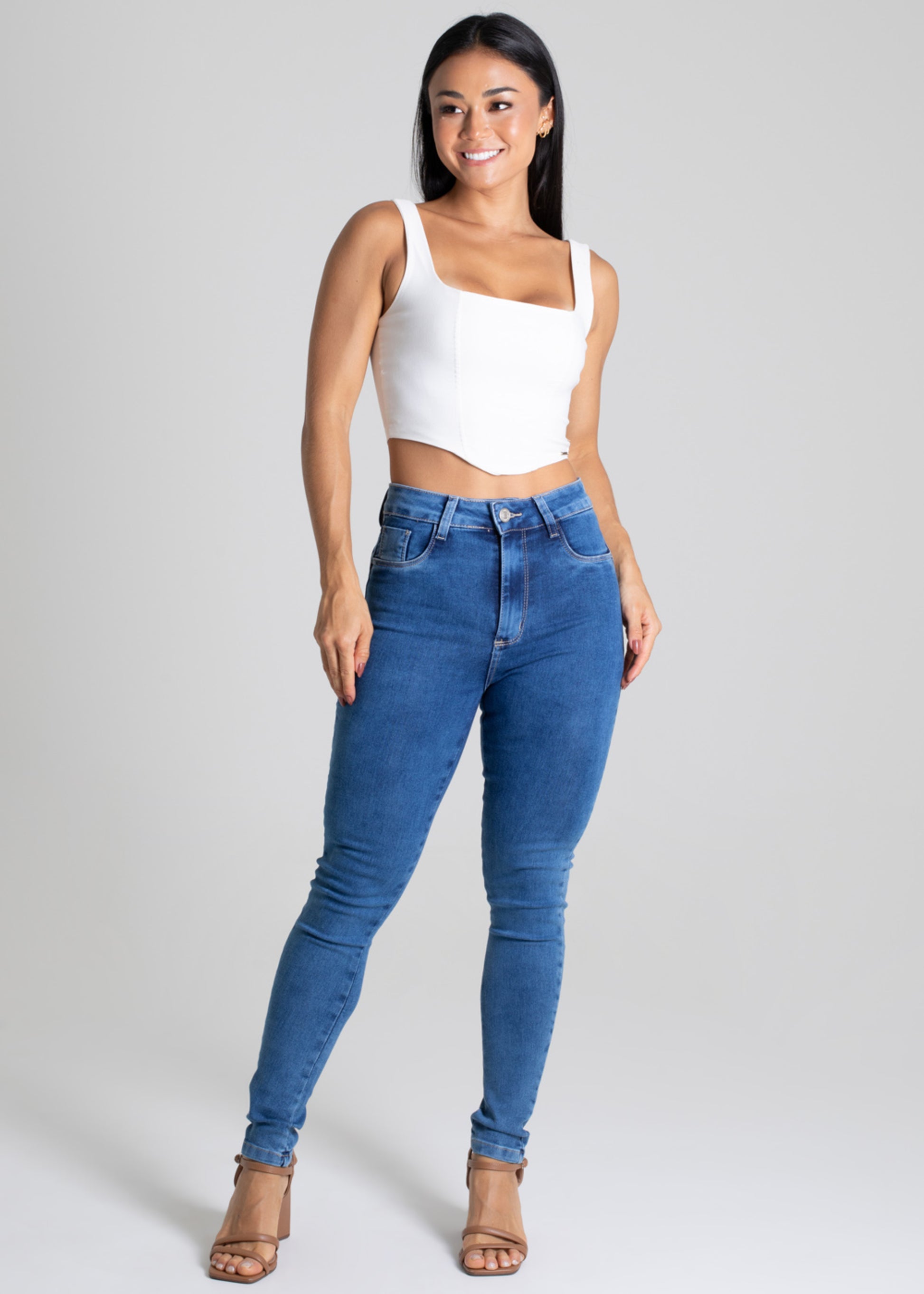 Sawary Push Up Jeans Pants - 276416