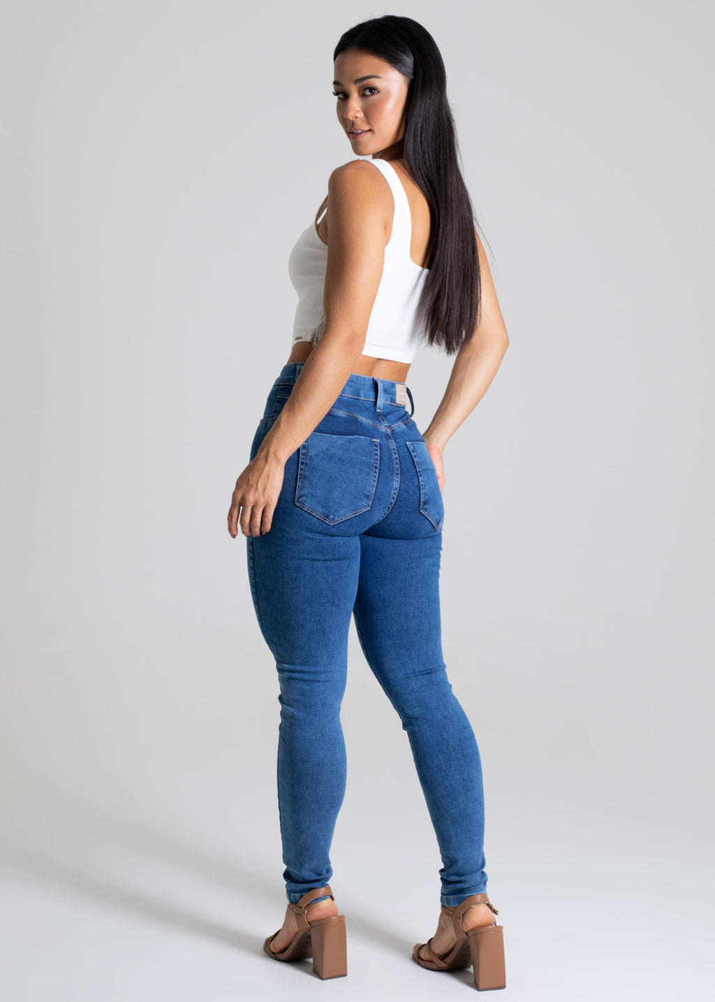 Sawary Push Up Jeans Pants - 276416
