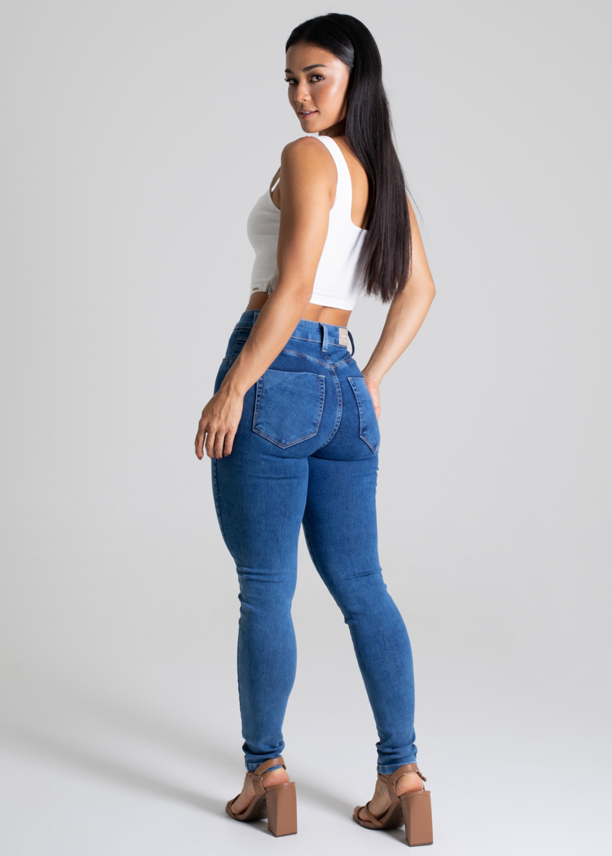 Sawary Push Up Jeans Pants - 276416