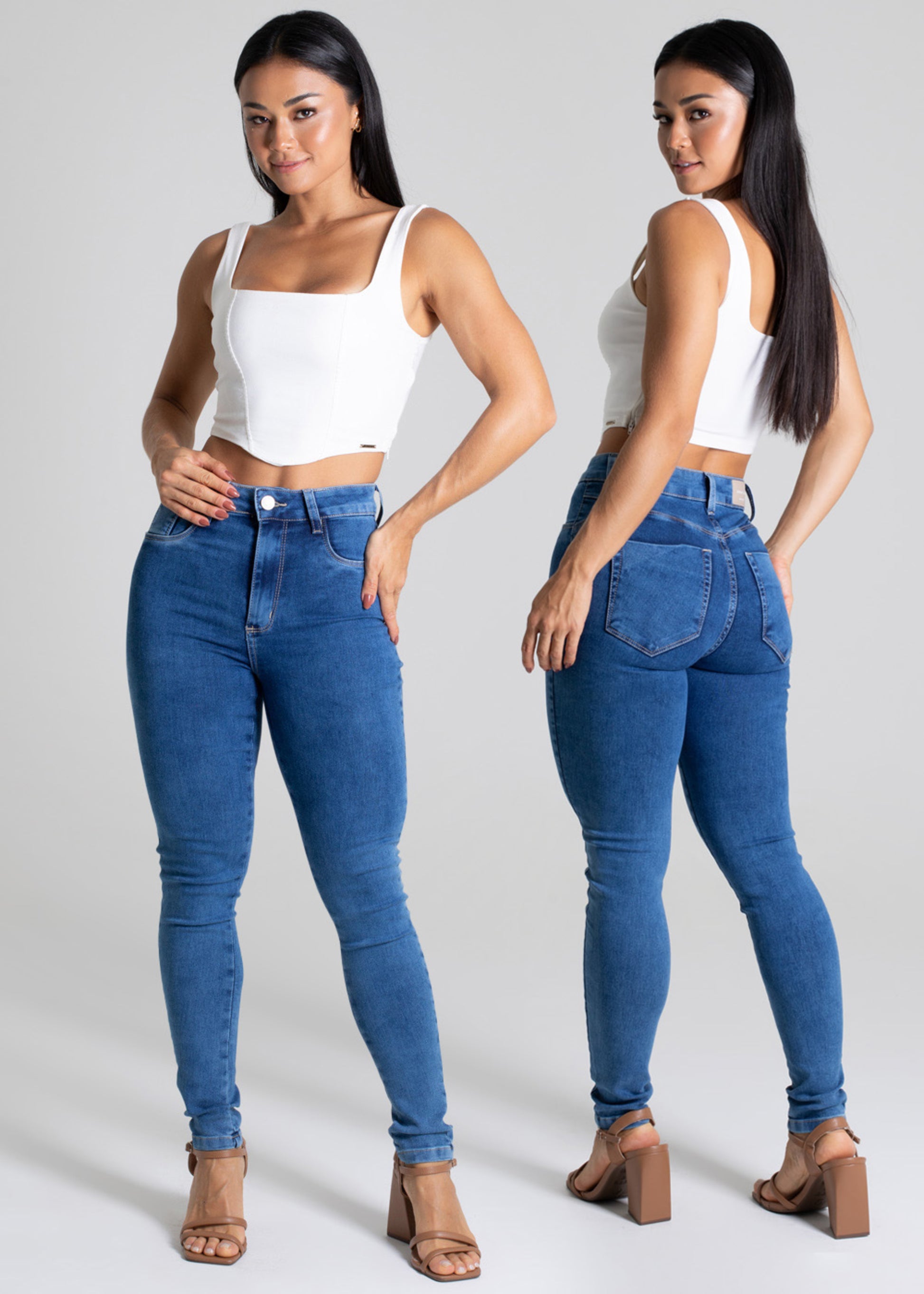 Sawary Push Up Jeans Pants - 276416