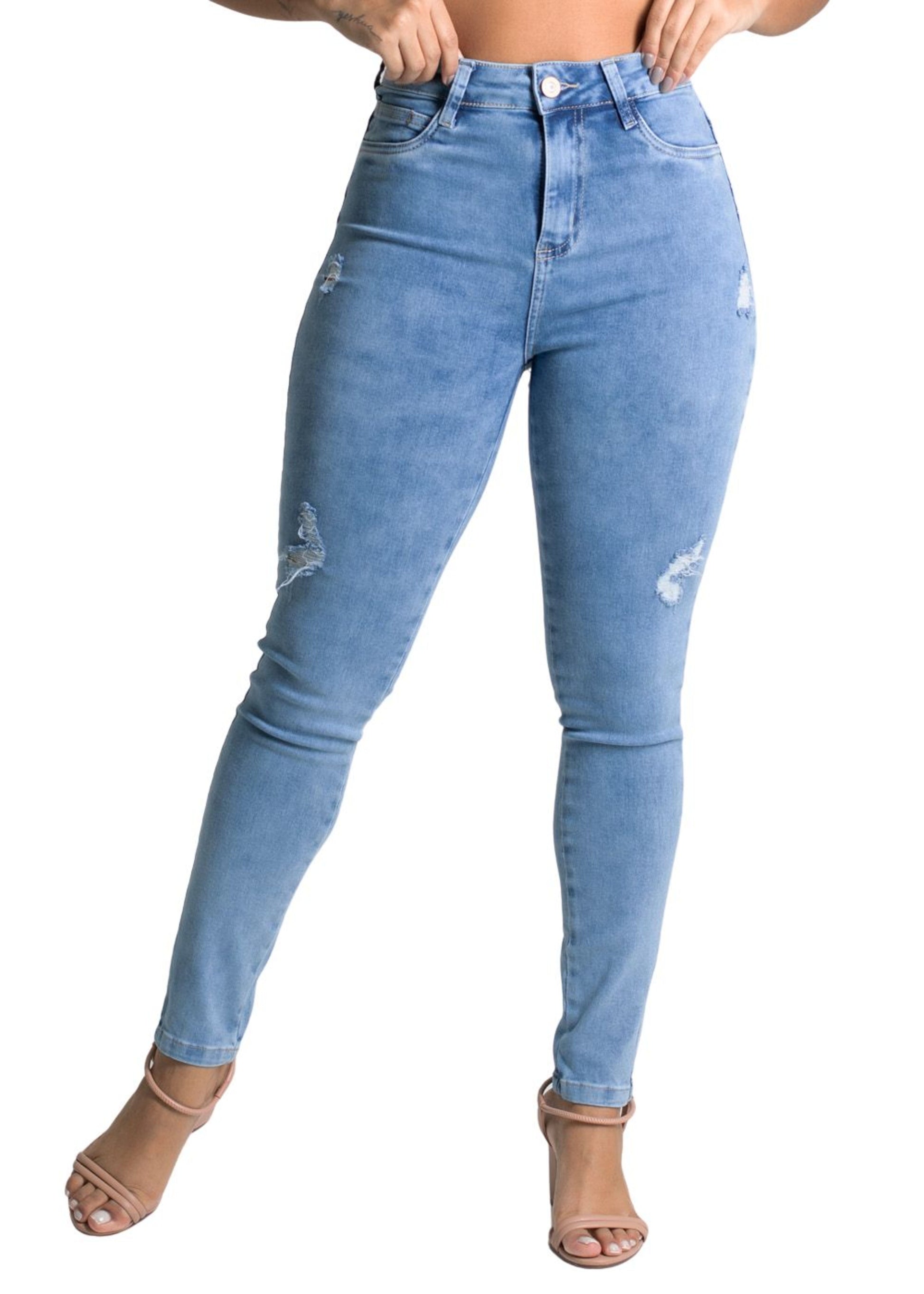 Sawary Butt Lift Jeans Pants - 276938