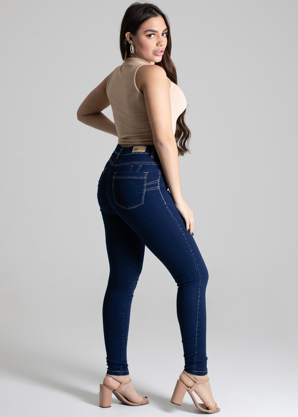 Sawary Butt Lift Jeans Pants - 277174