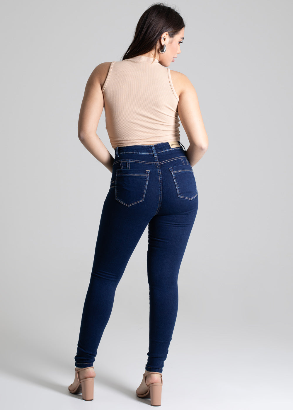 Sawary Butt Lift Jeans Pants - 277174