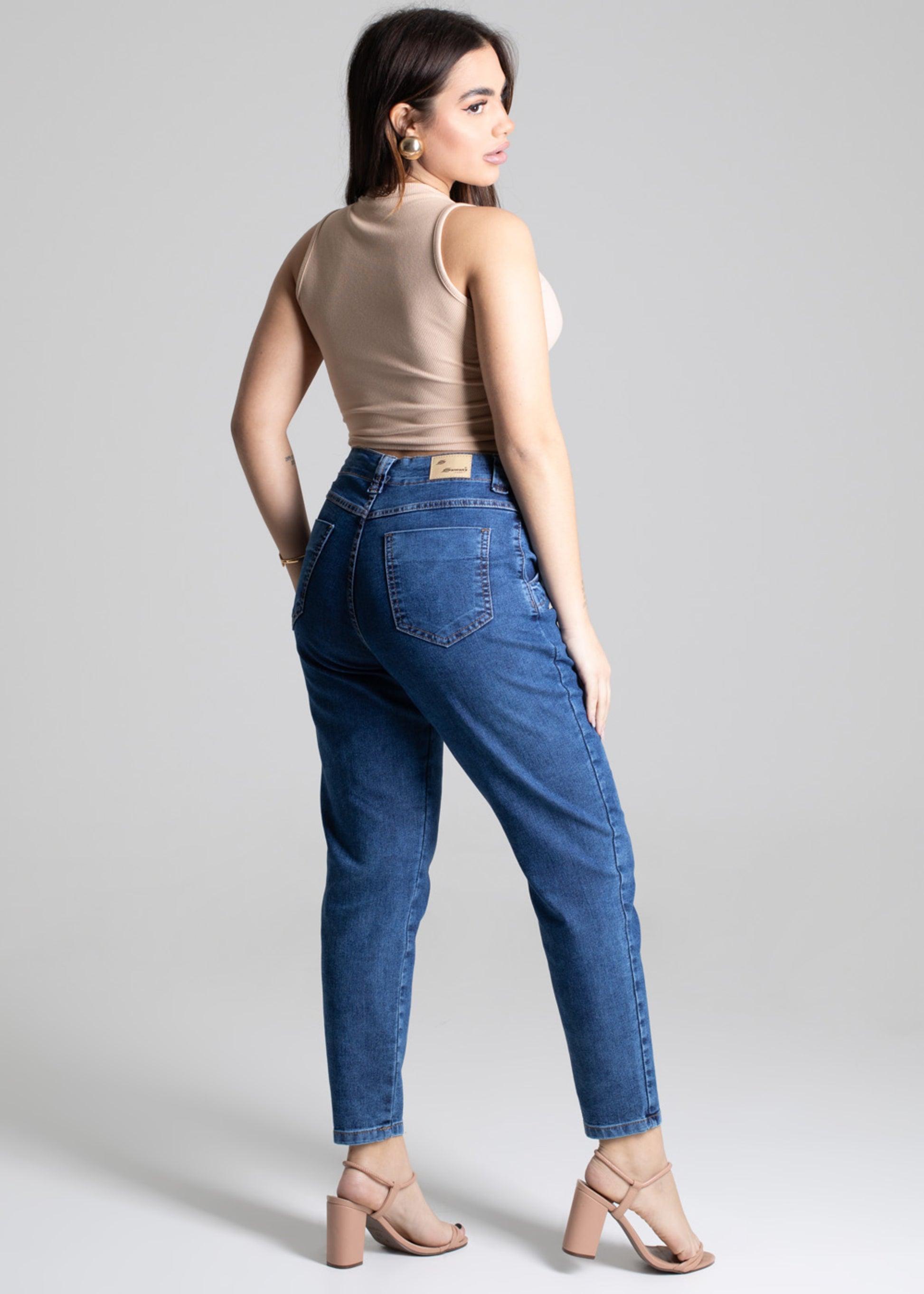 Sawary Mom Jeans Pants - 277243