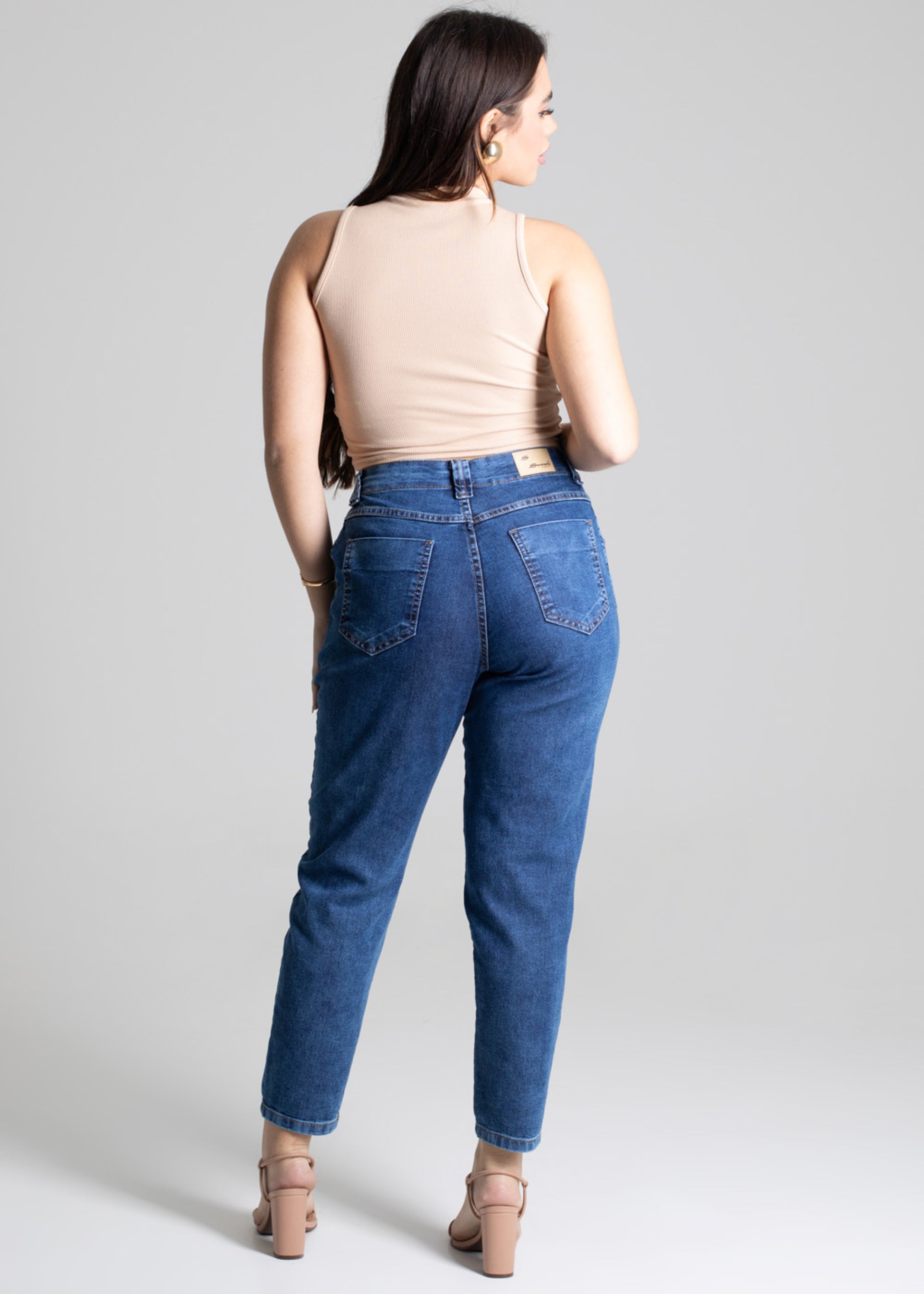 Sawary Mom Jeans Pants - 277243