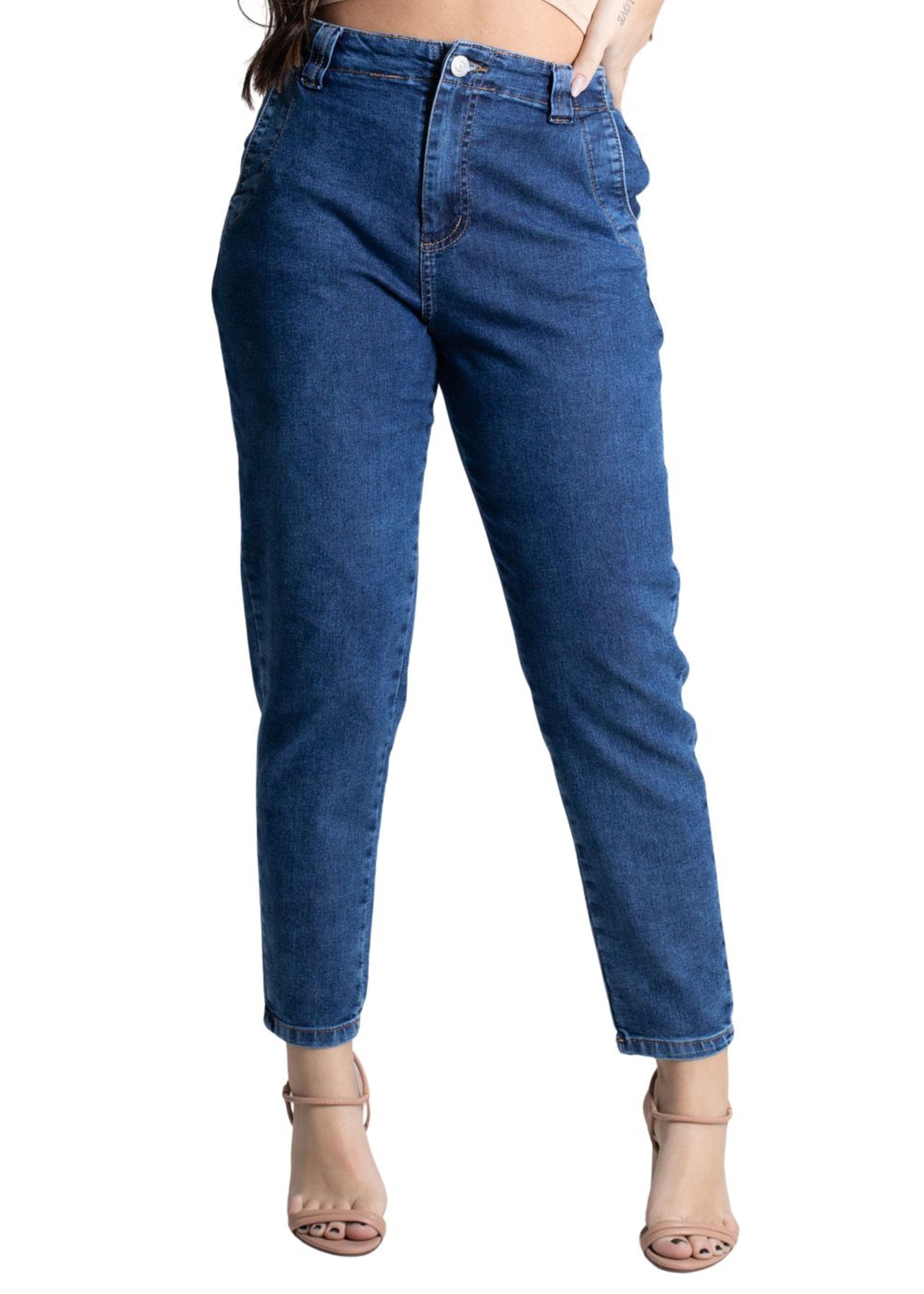 Sawary Mom Jeans Pants - 277243