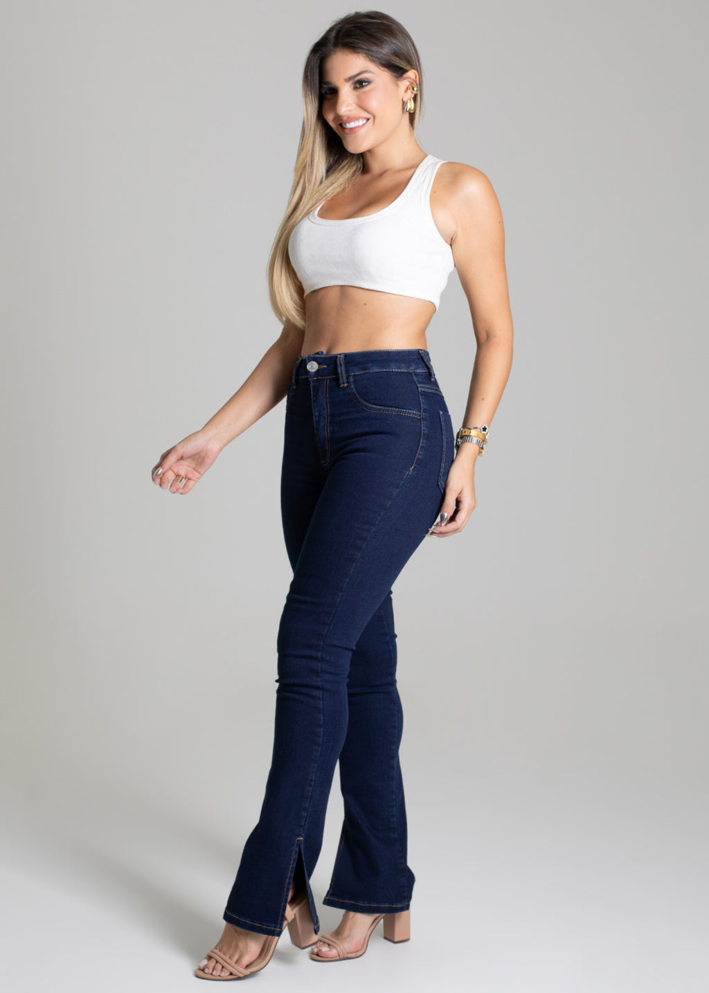 Sawary Straight Jeans Pants - 277253