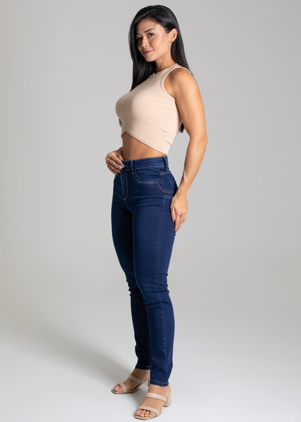 Sawary Butt Lift Jeans Pants - 277261