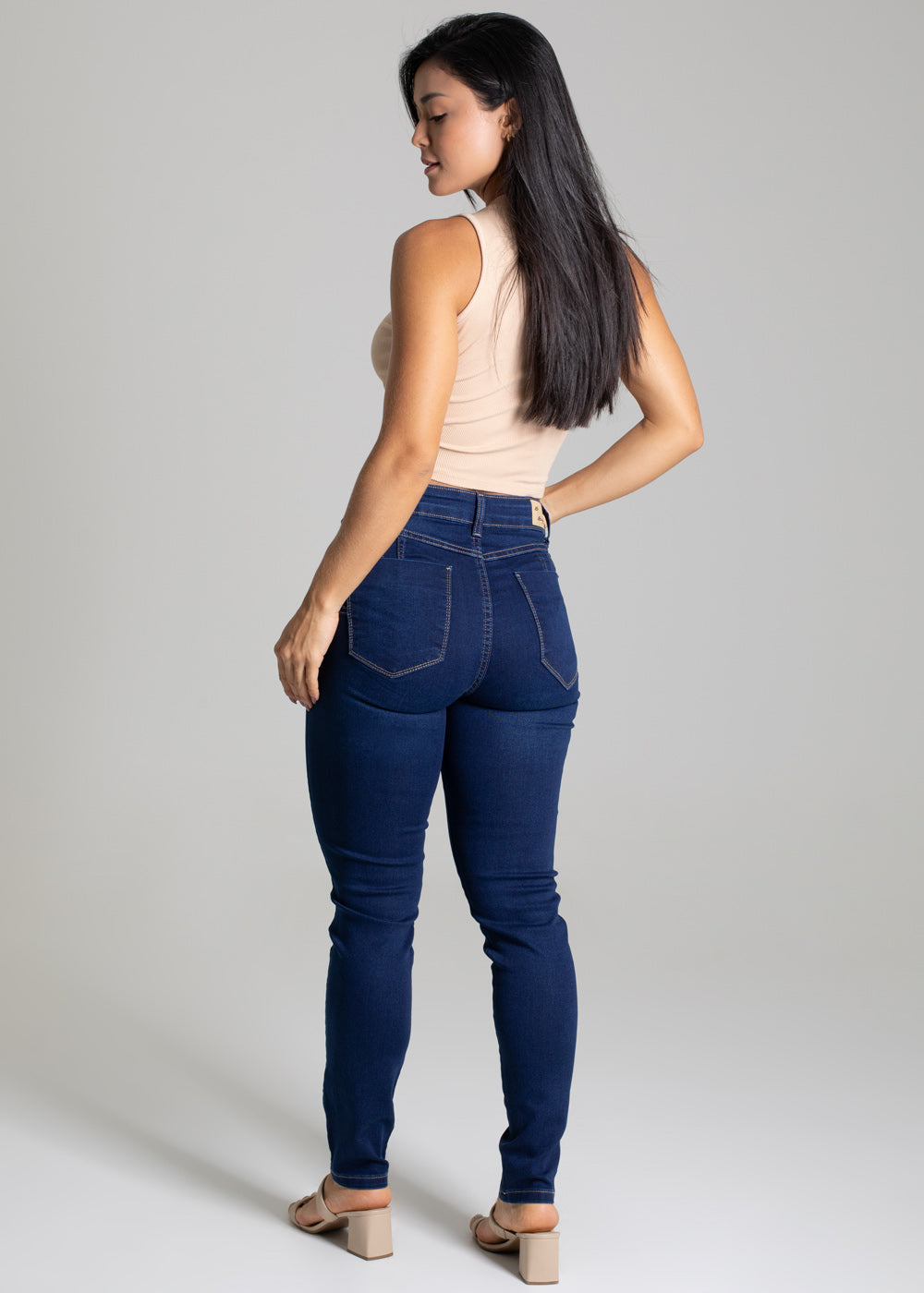 Sawary Butt Lift Jeans Pants - 277261