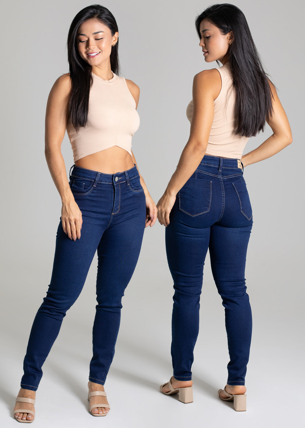 Sawary Butt Lift Jeans Pants - 277261