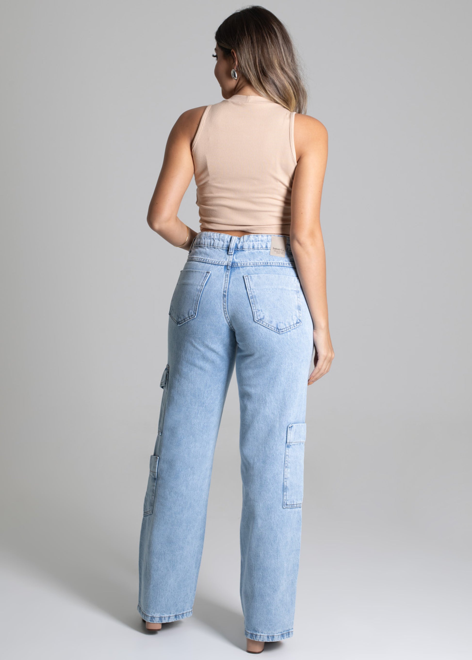 Sawary Butt Lift Jeans Pants - 277261