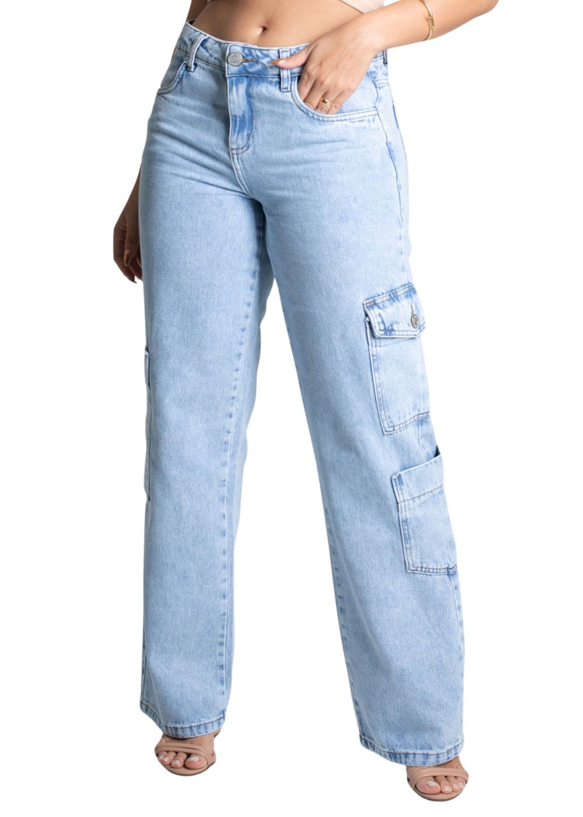 Sawary Butt Lift Jeans Pants - 277261