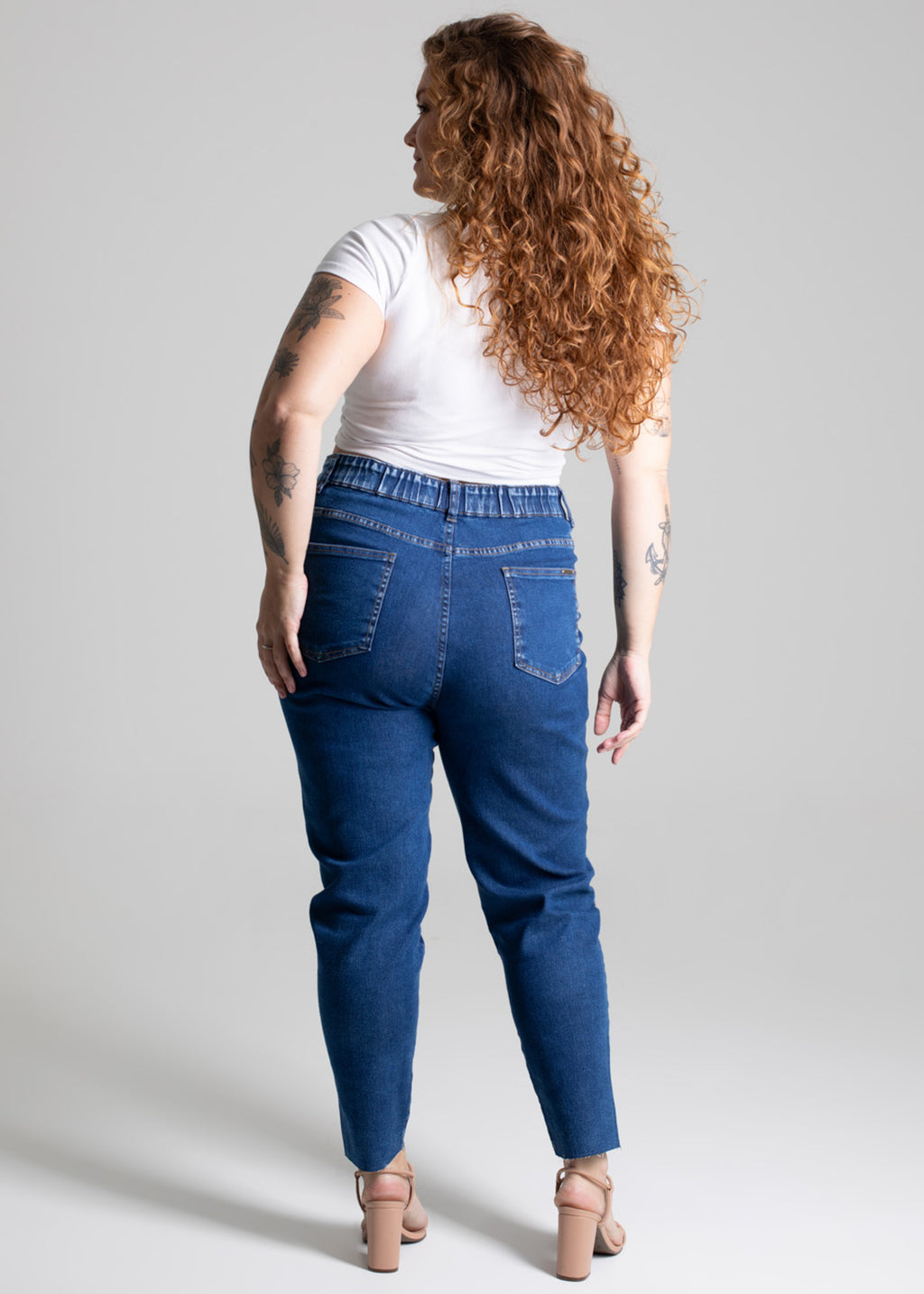 Sawary Plus Size Jeans Pants - 277285