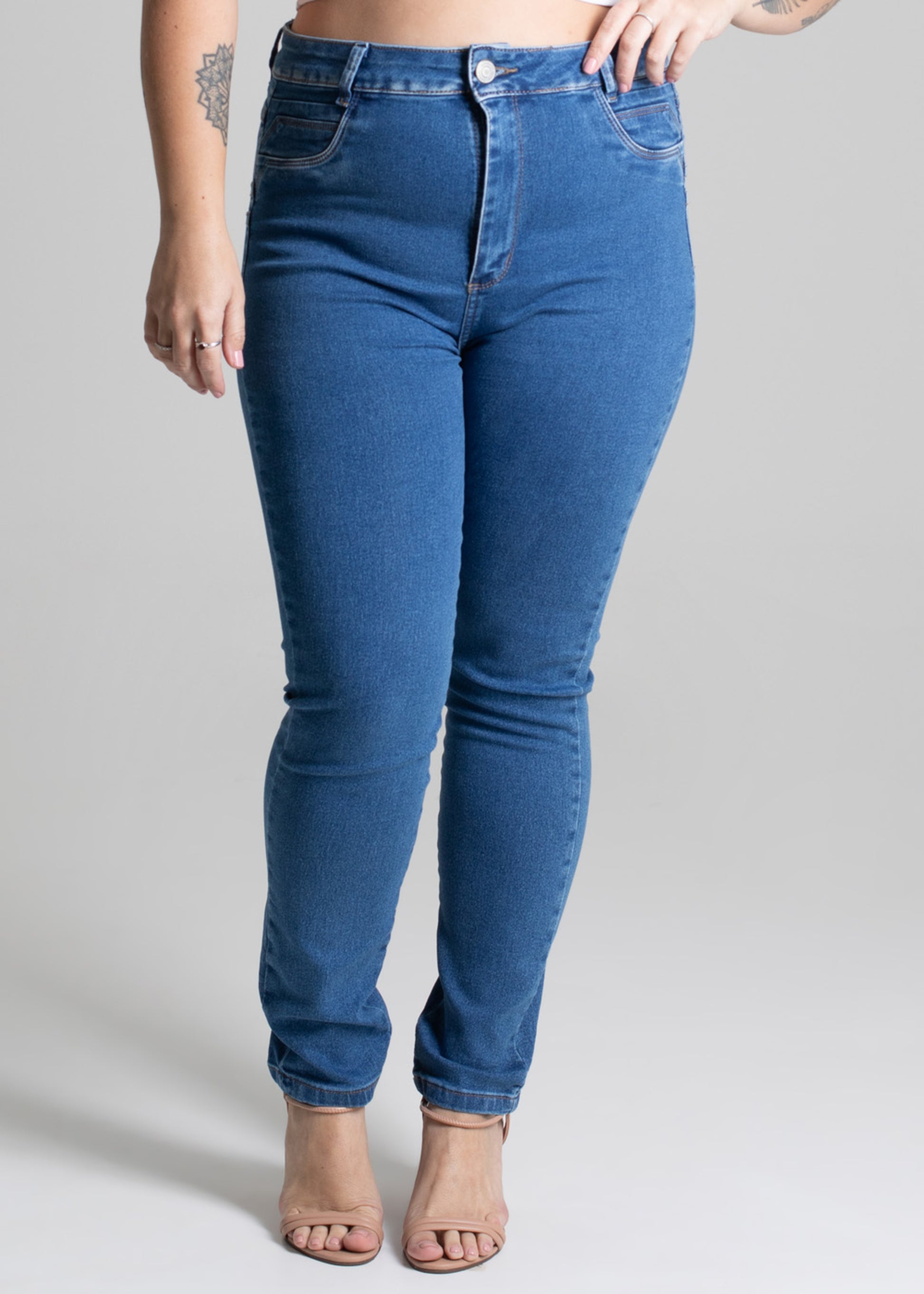 Sawary Plus Size Jeans Pants - 277293