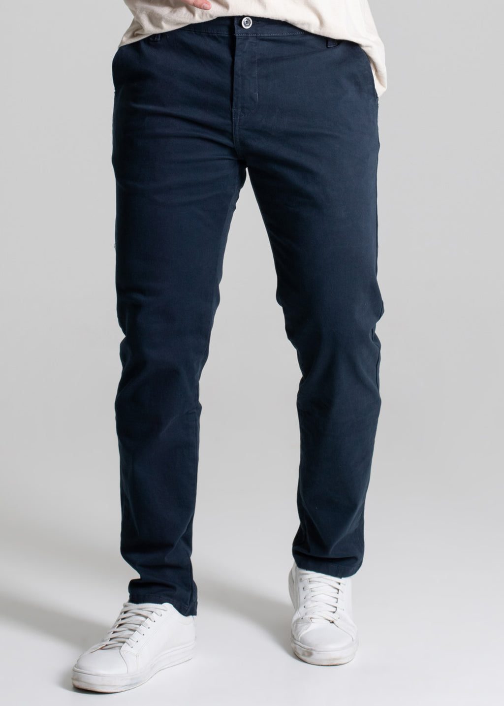 Sawary Skinny Canvas Pants - 277301