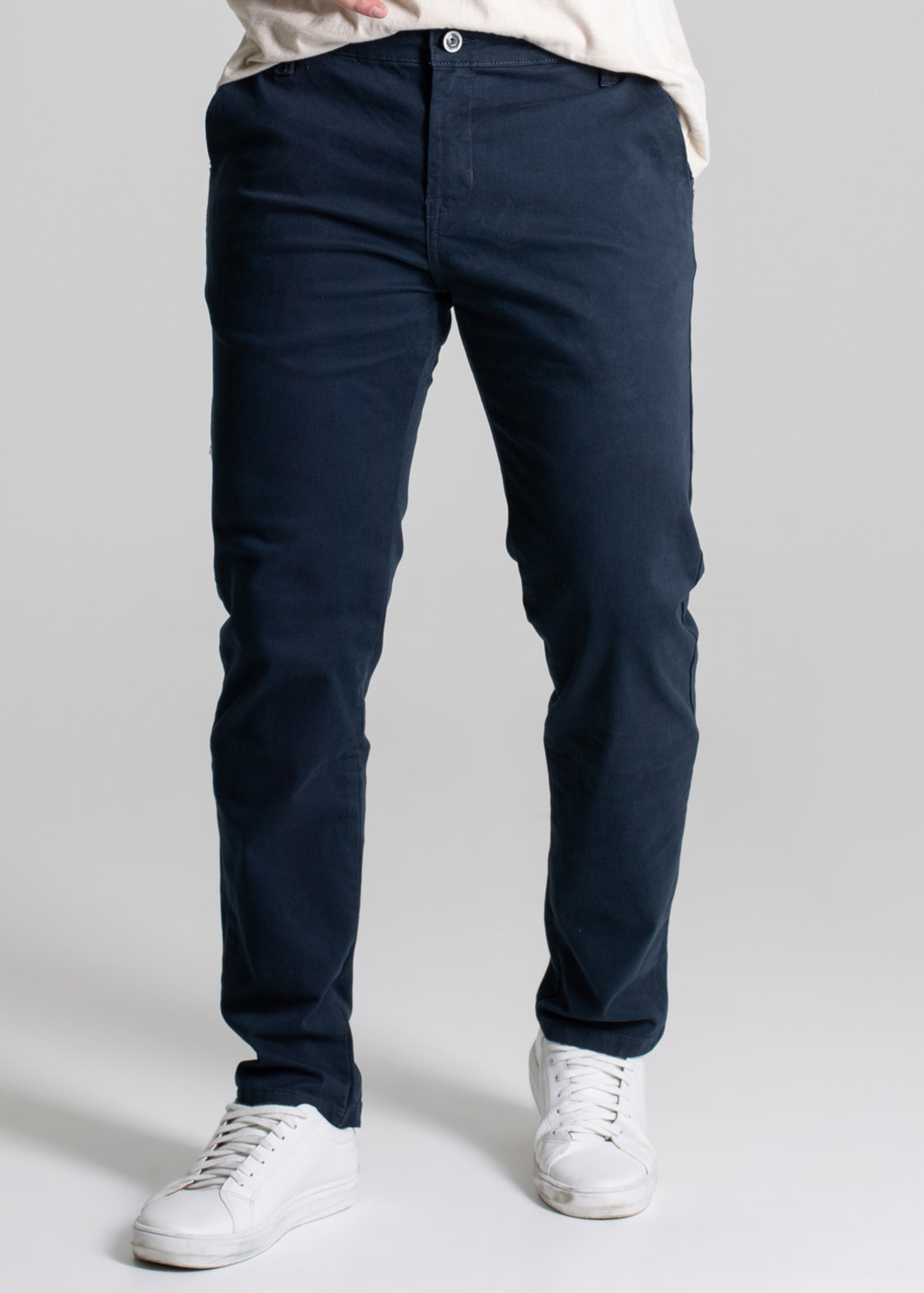 Sawary Skinny Canvas Pants - 277301
