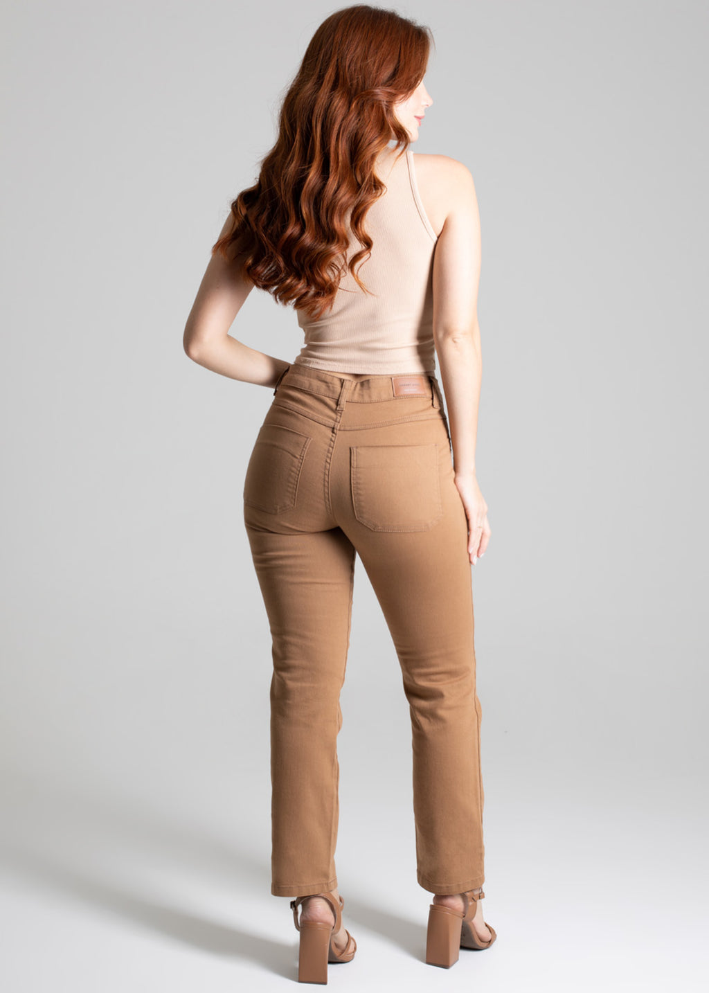 Sawary Straight Canvas Pants - 277311