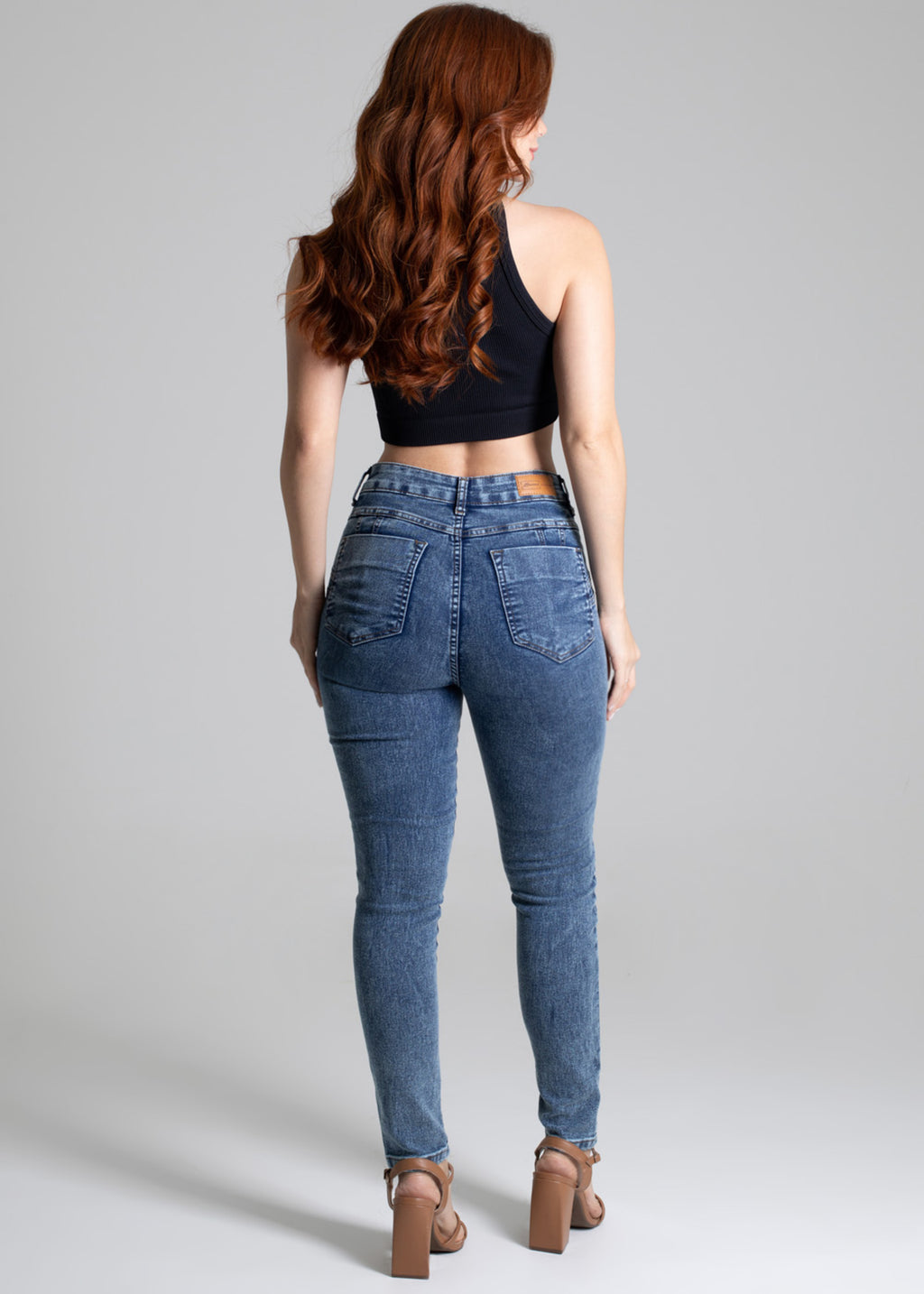 Sawary Butt Lift Jeans Pants - 277315