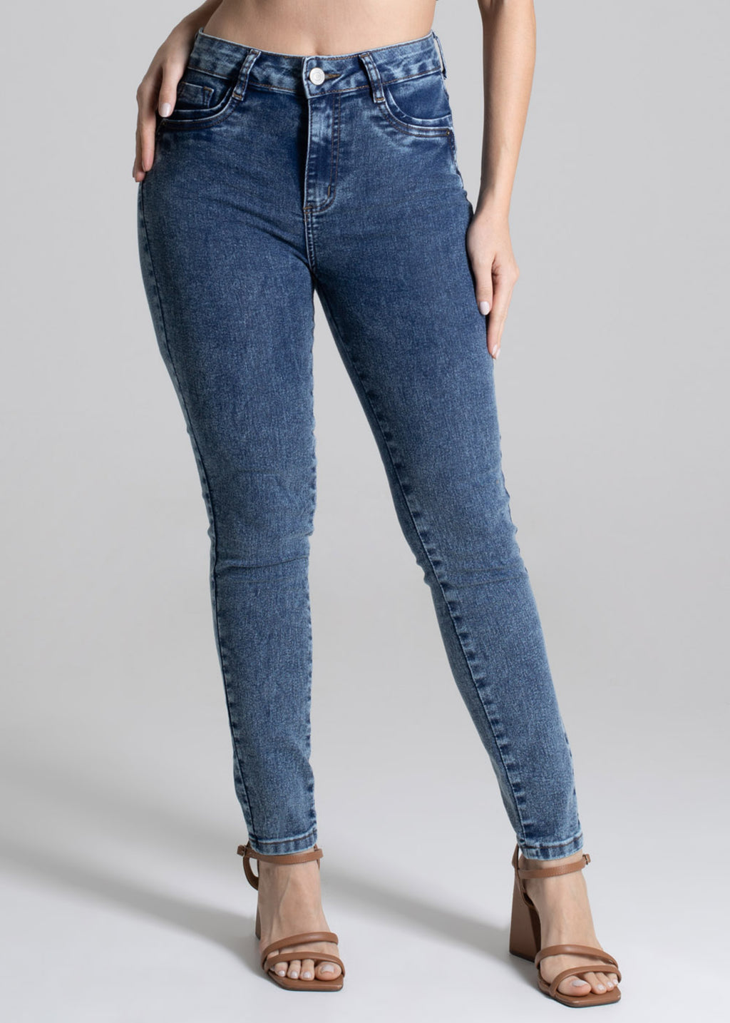 Sawary Butt Lift Jeans Pants - 277315