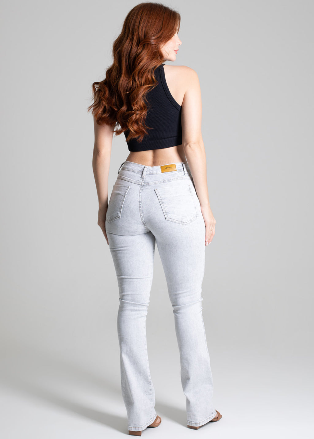 Sawary Boot Cut Jeans Pants - 277317