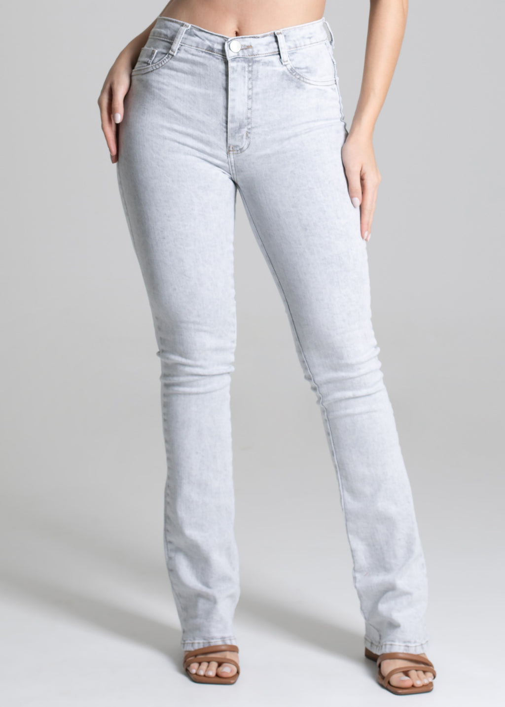 Sawary Boot Cut Jeans Pants - 277317