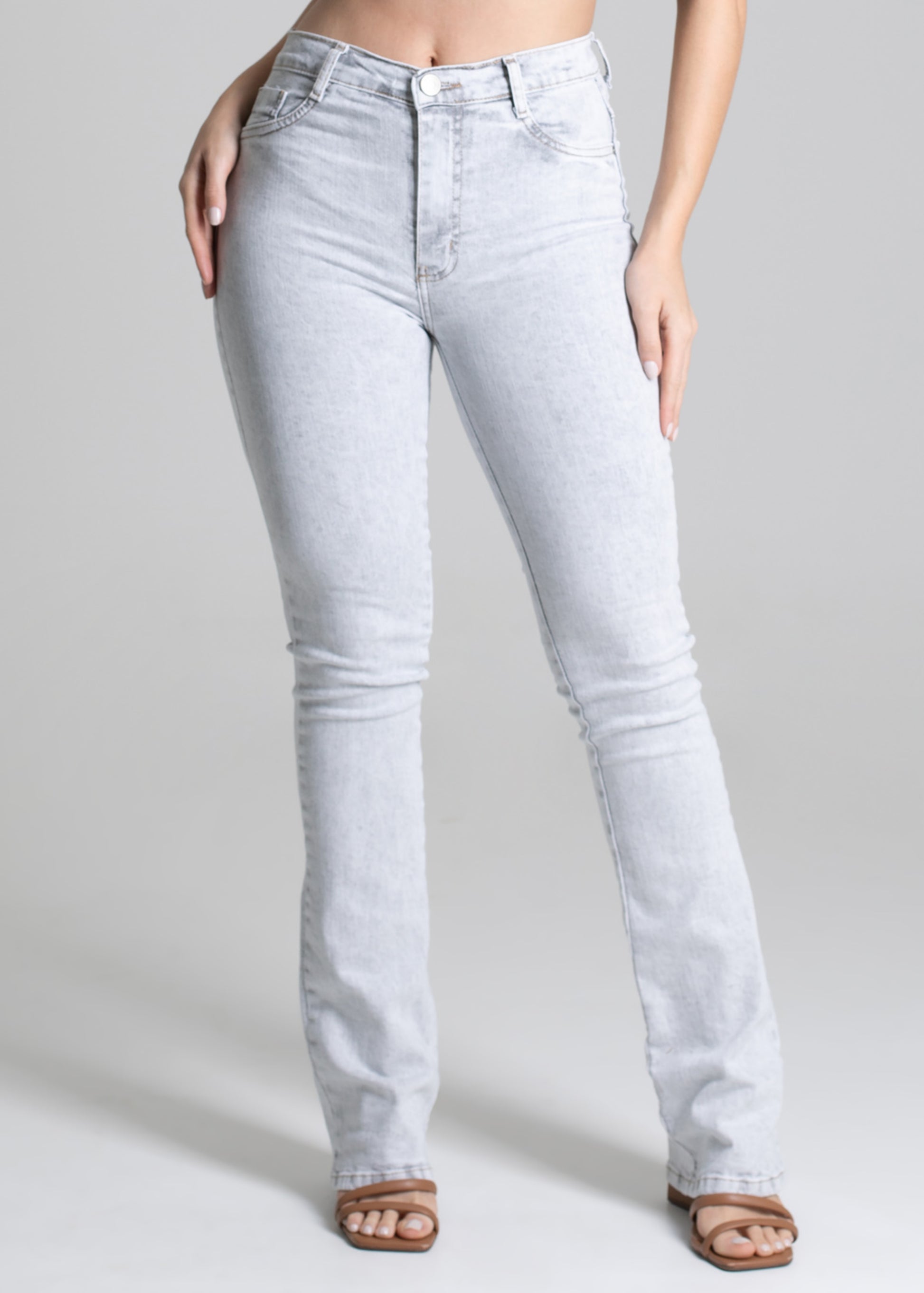 Sawary Boot Cut Jeans Pants - 277317