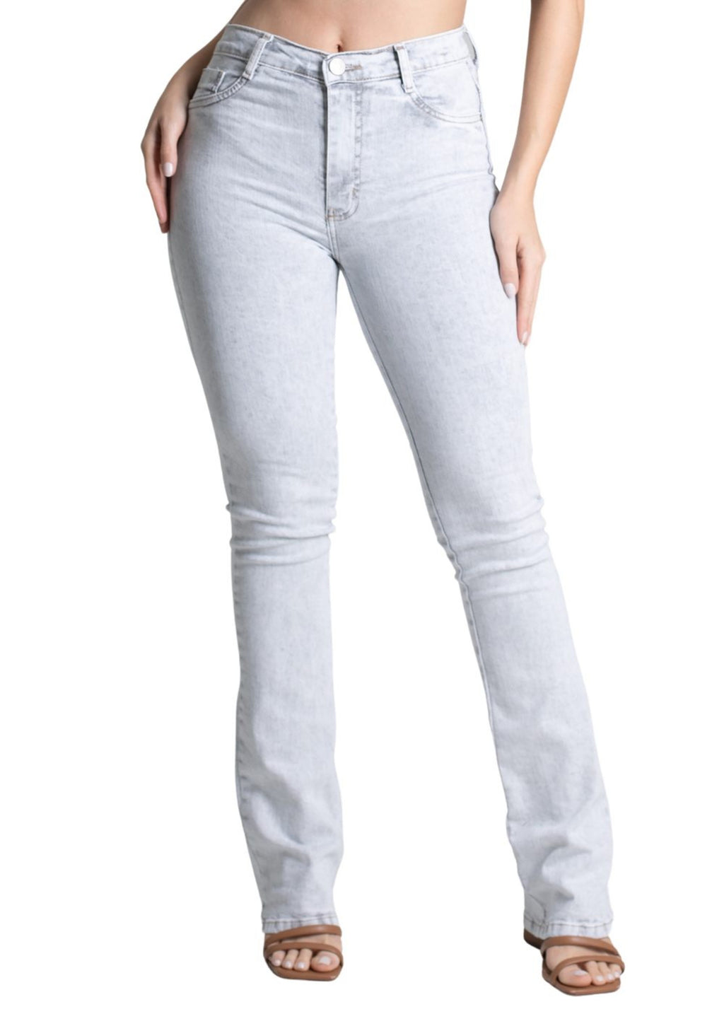 Sawary Boot Cut Jeans Pants - 277317