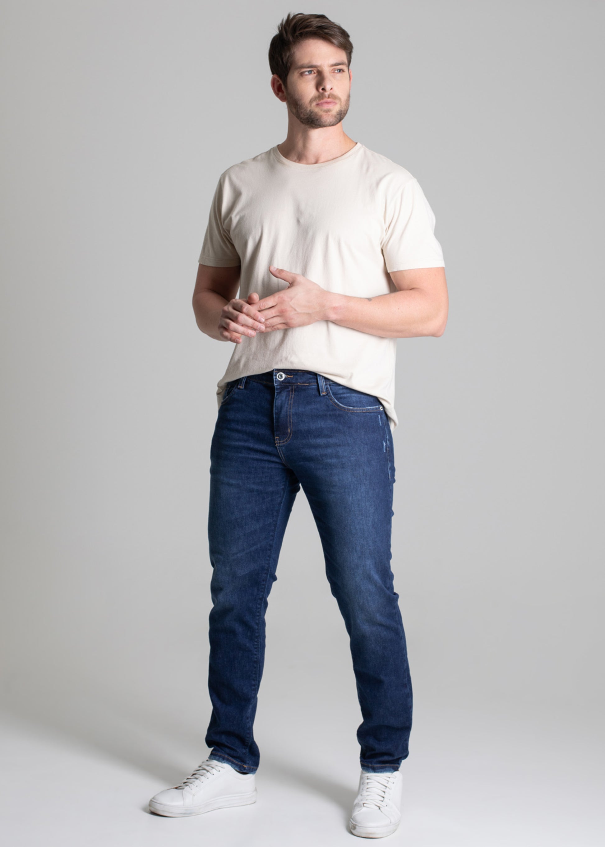 Sawary Skinny Jeans Pants - 277395