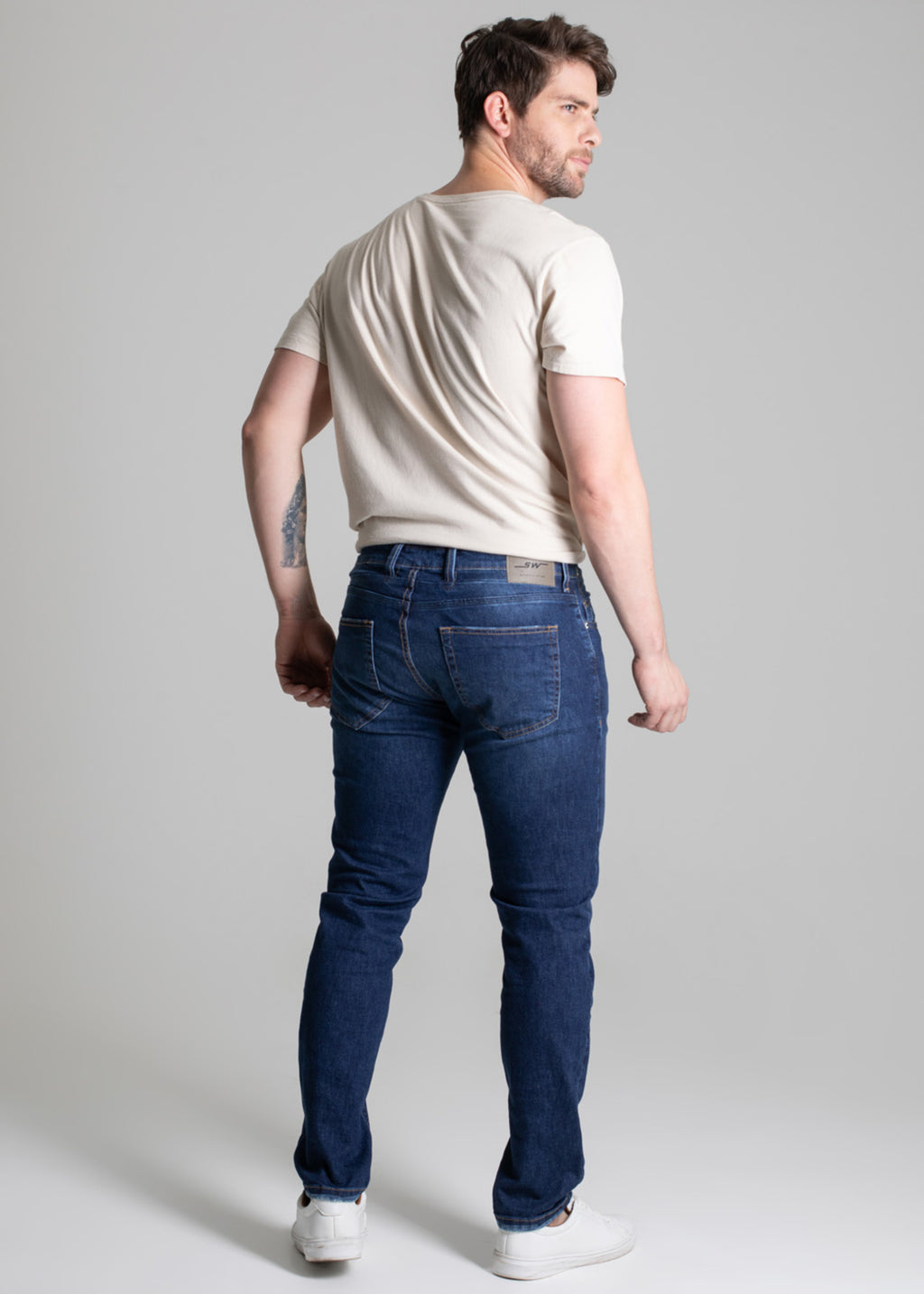 Sawary Skinny Jeans Pants - 277395