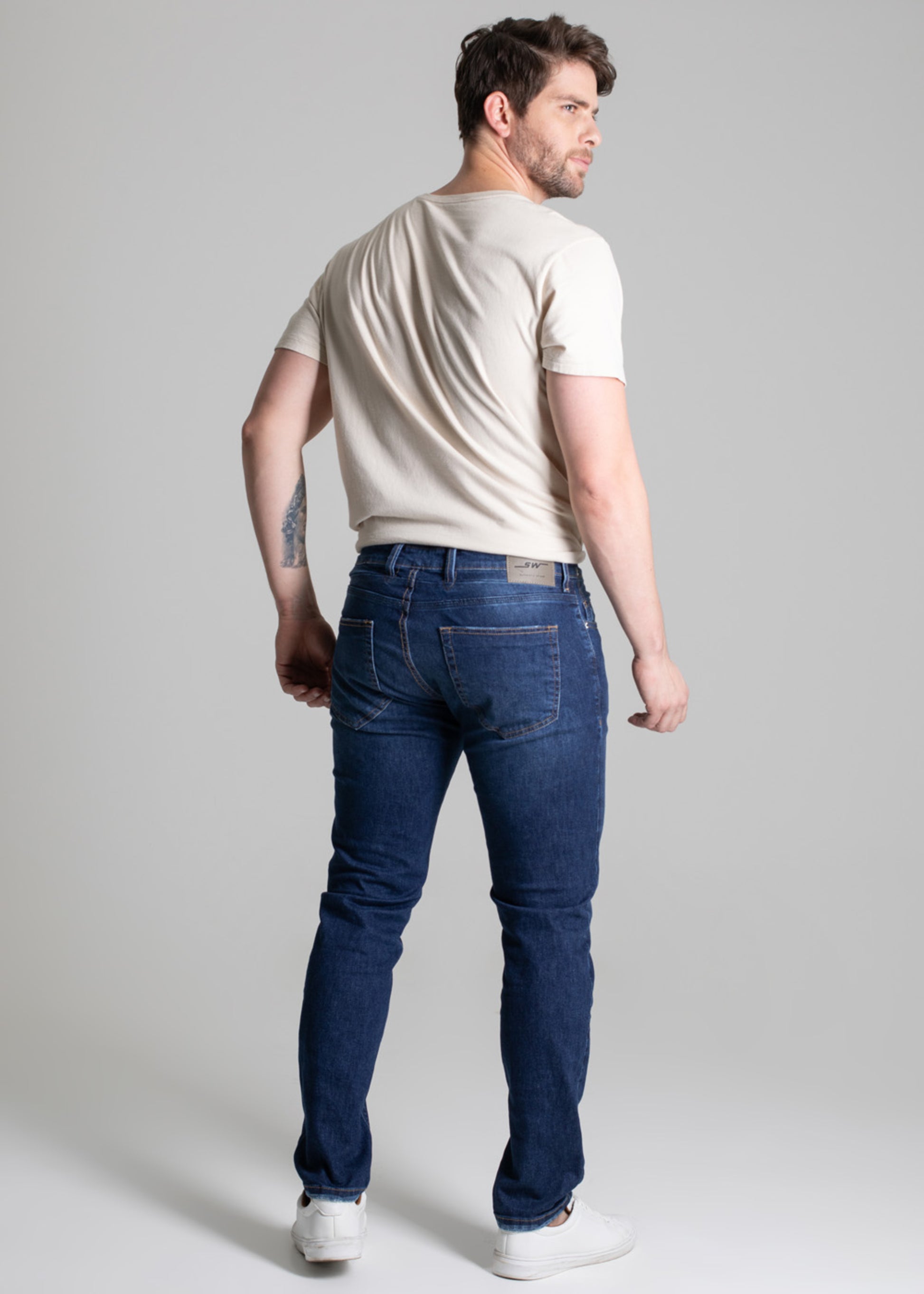 Sawary Skinny Jeans Pants - 277395