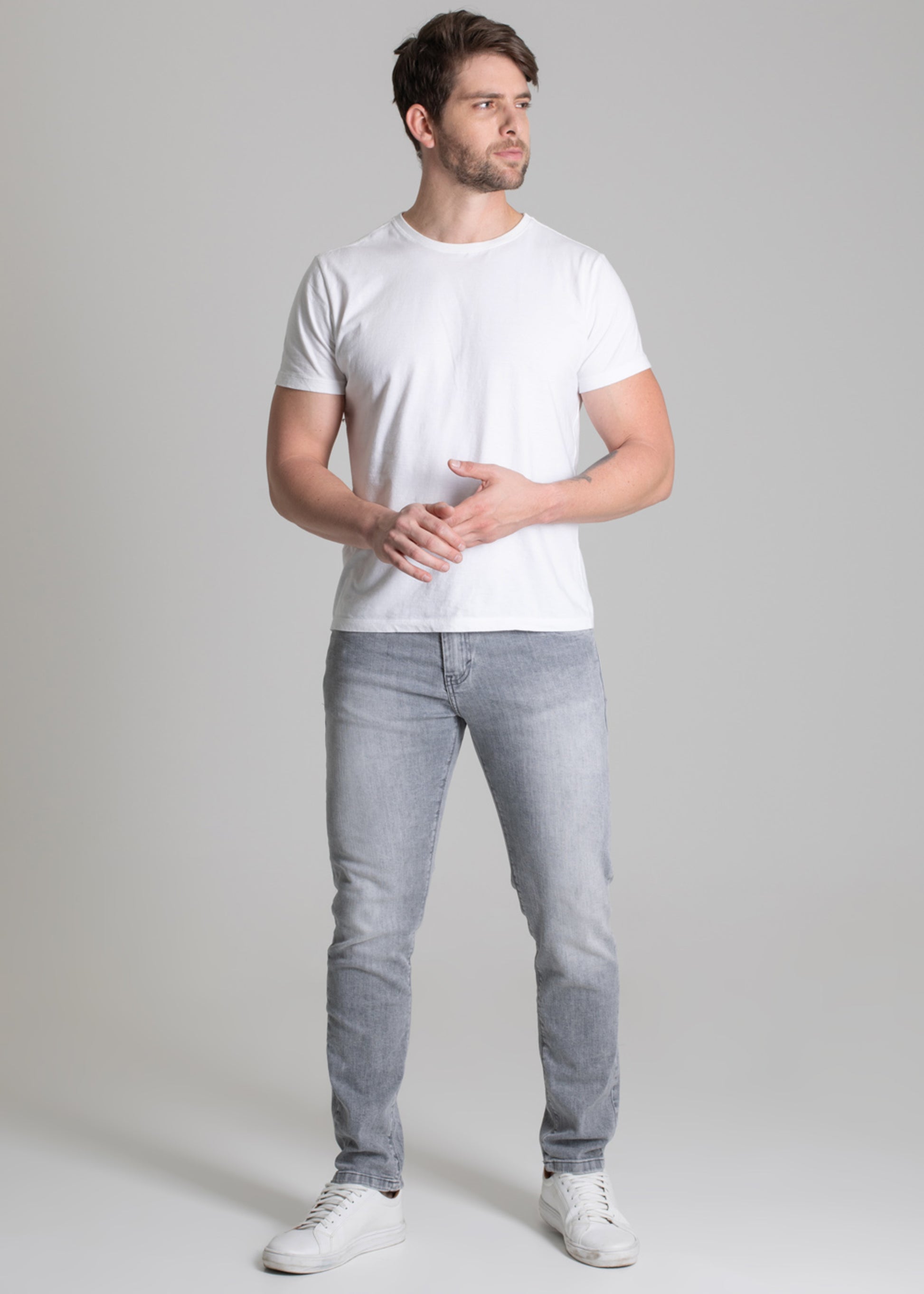 Sawary Slim Jeans Pants - 277397