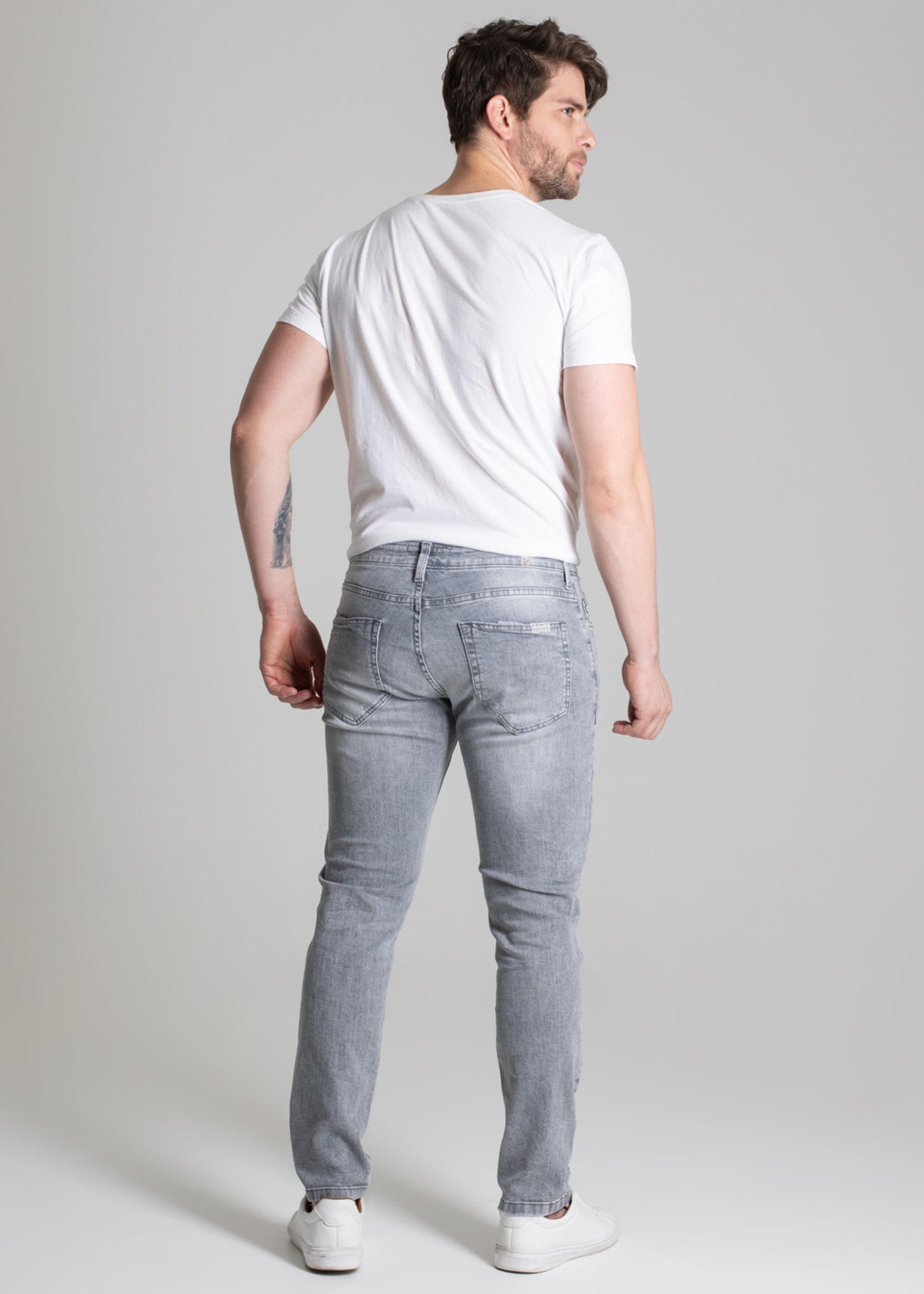 Sawary Slim Jeans Pants - 277397