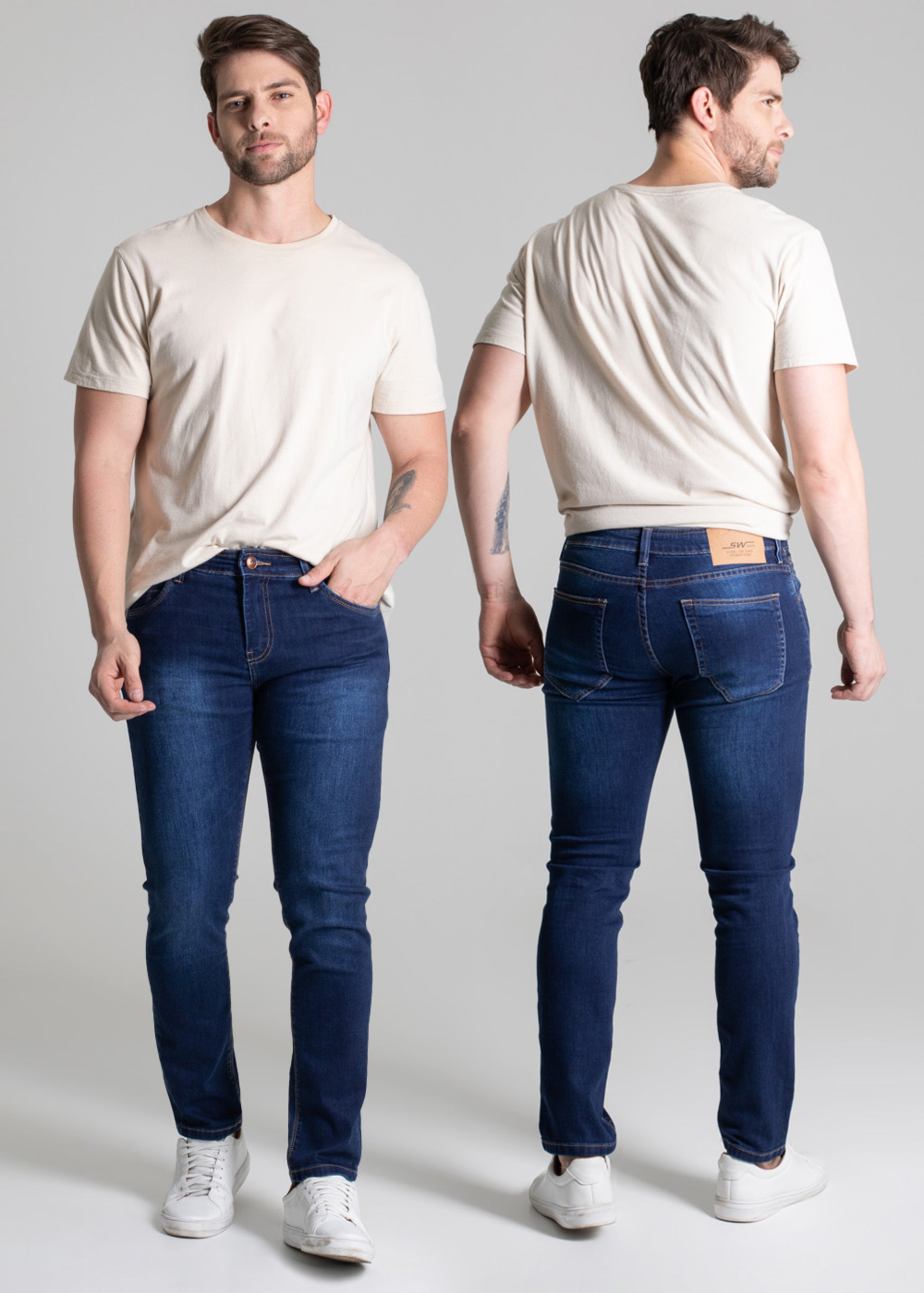 Sawary Skinny Jeans Pants - 277400