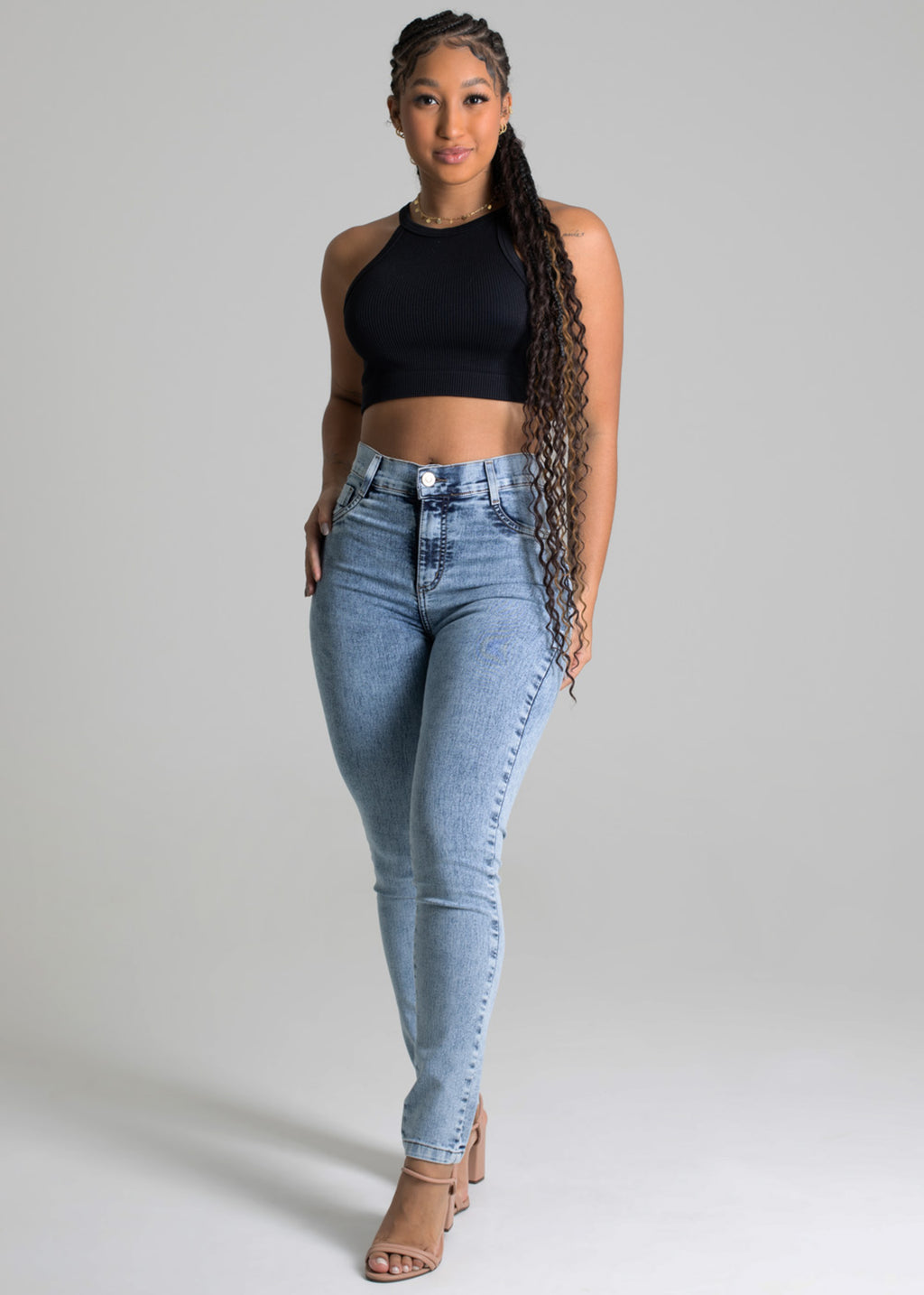 Sawary Skinny Jeans Pants - 277411