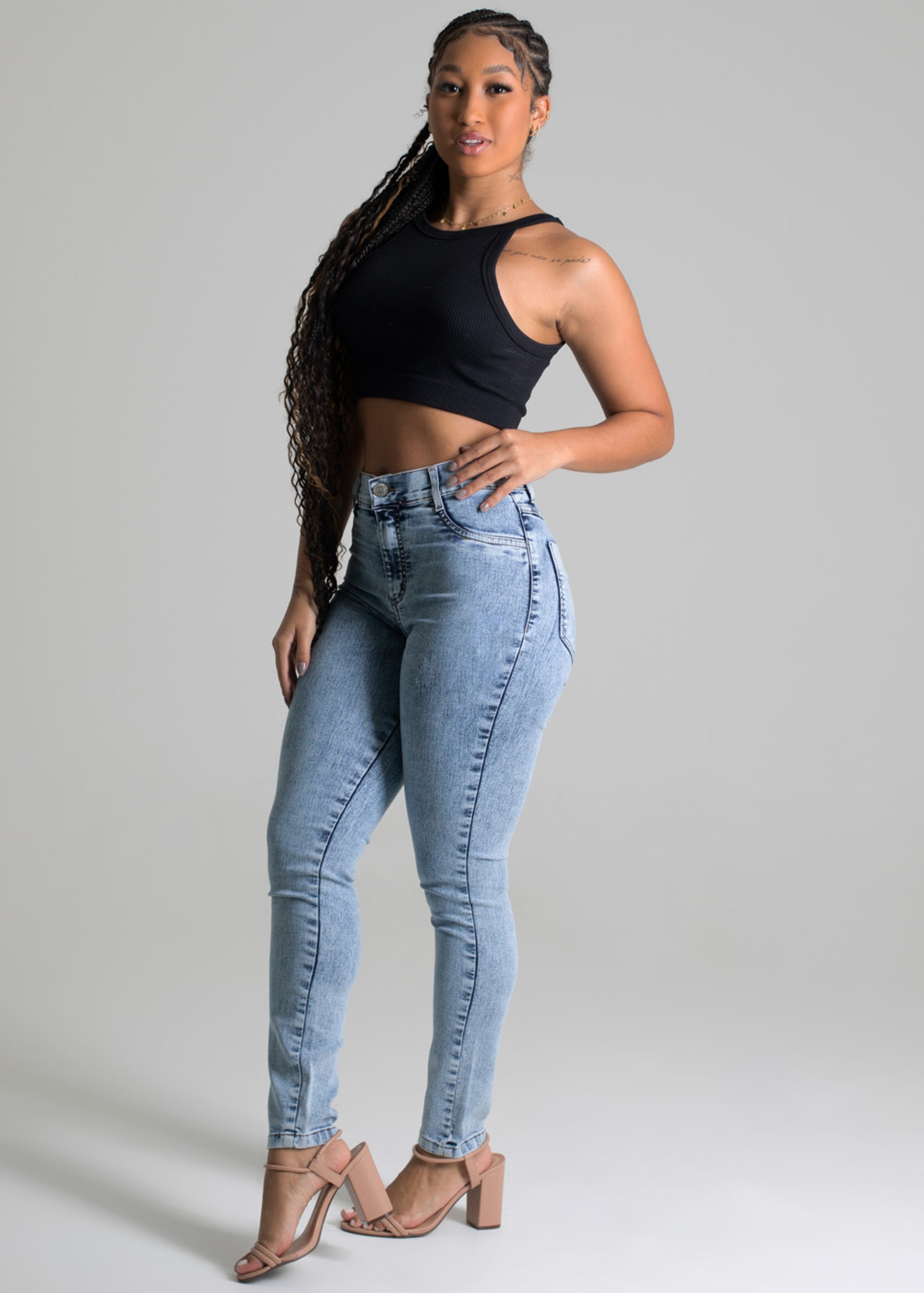 Sawary Skinny Jeans Pants - 277411