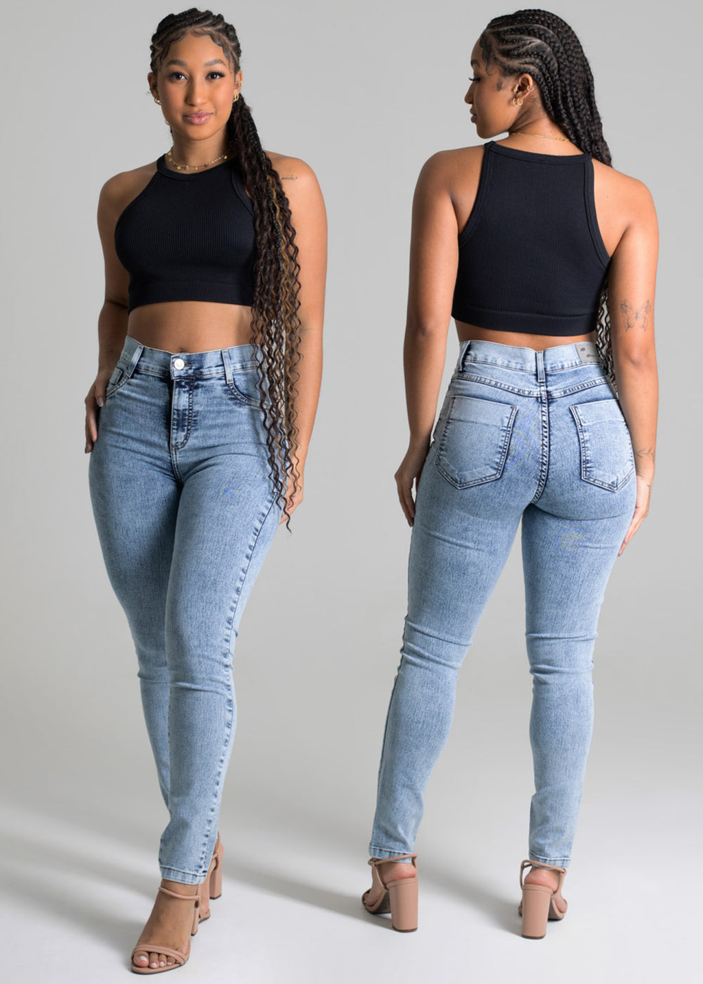 Sawary Skinny Jeans Pants - 277411