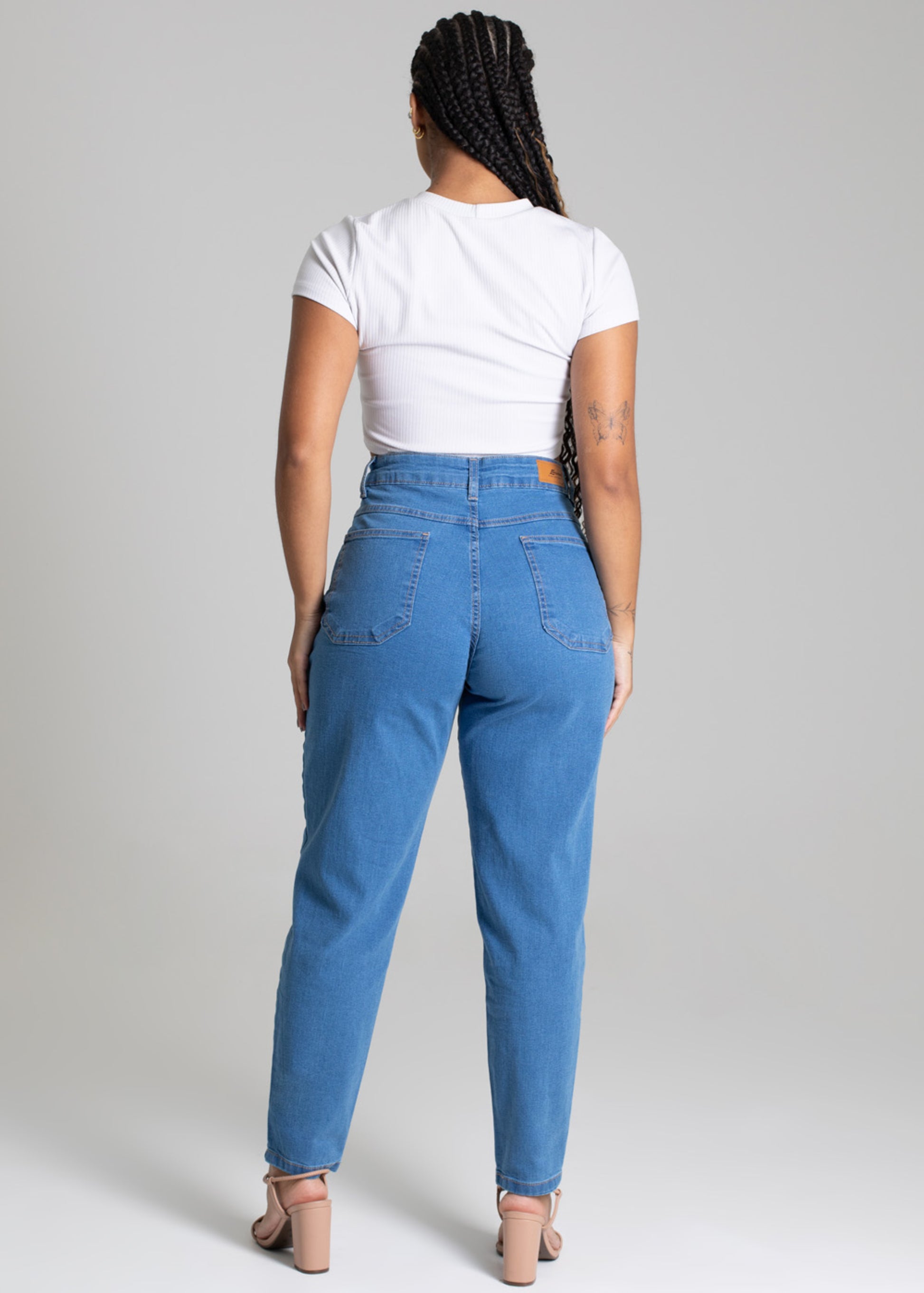 Sawary Jeans Mom Pants - 277426